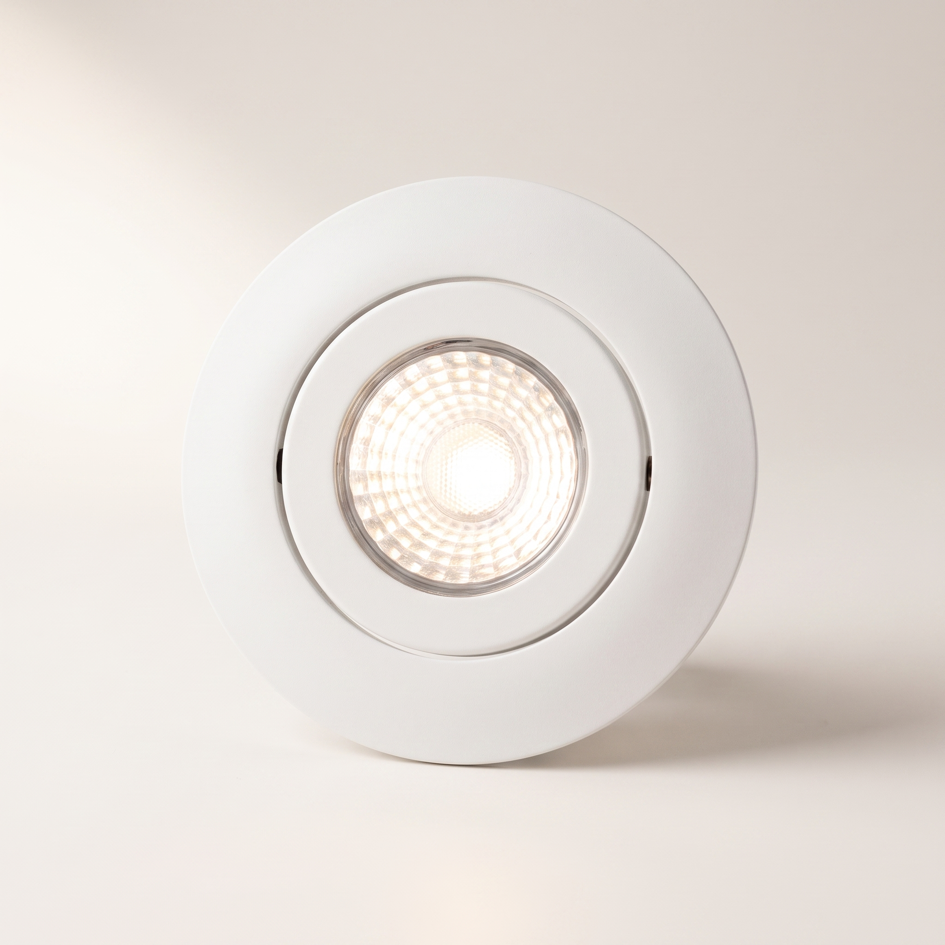 Xtricity 3" Gimbal LED Recessed Light — 8W / 600lm / 5 Selectable Color Temps, White (2-Pack)