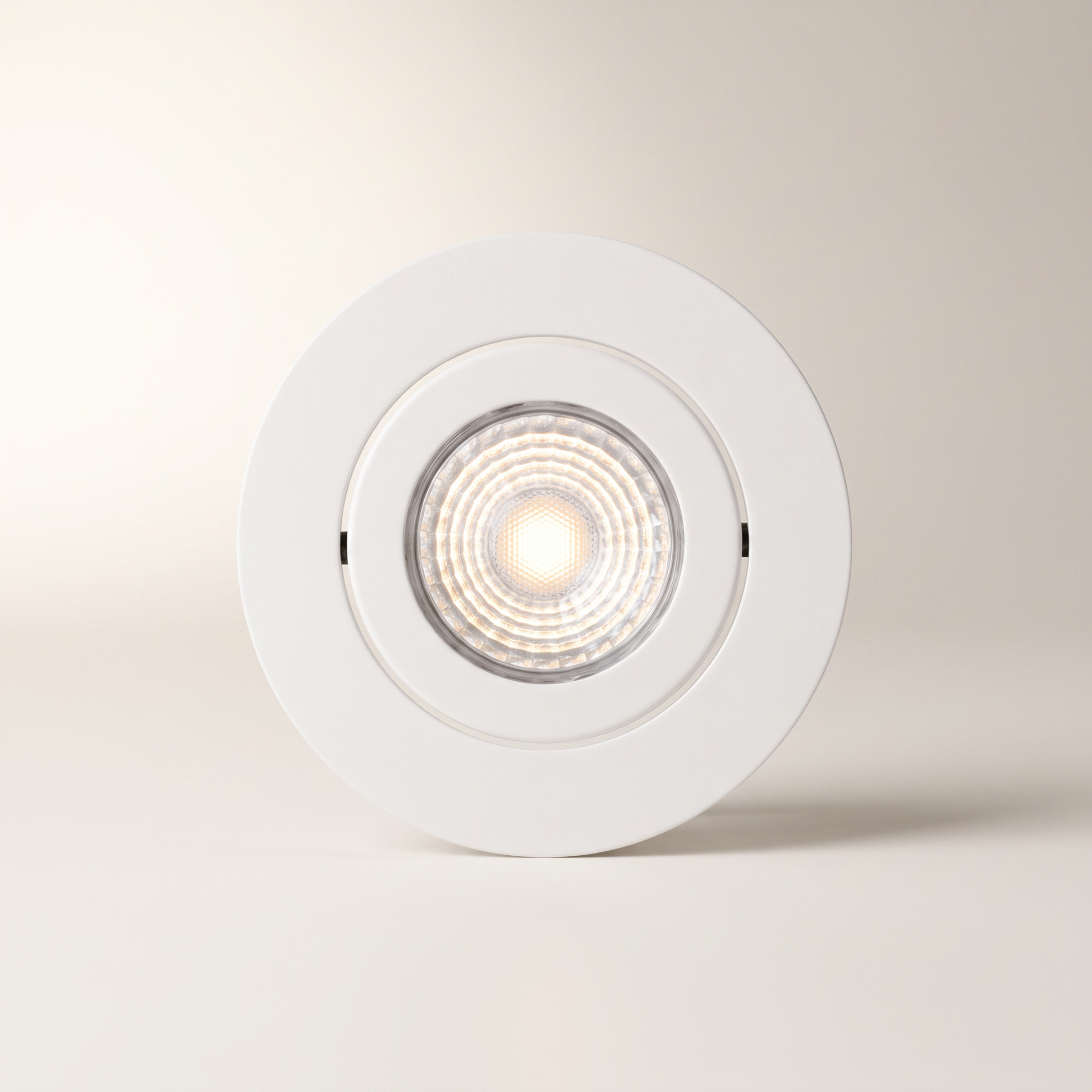 Xtricity 3.5" Gimbal LED Recessed Light — 7W / 600lm / 3000K Soft White, White (1-Pack)