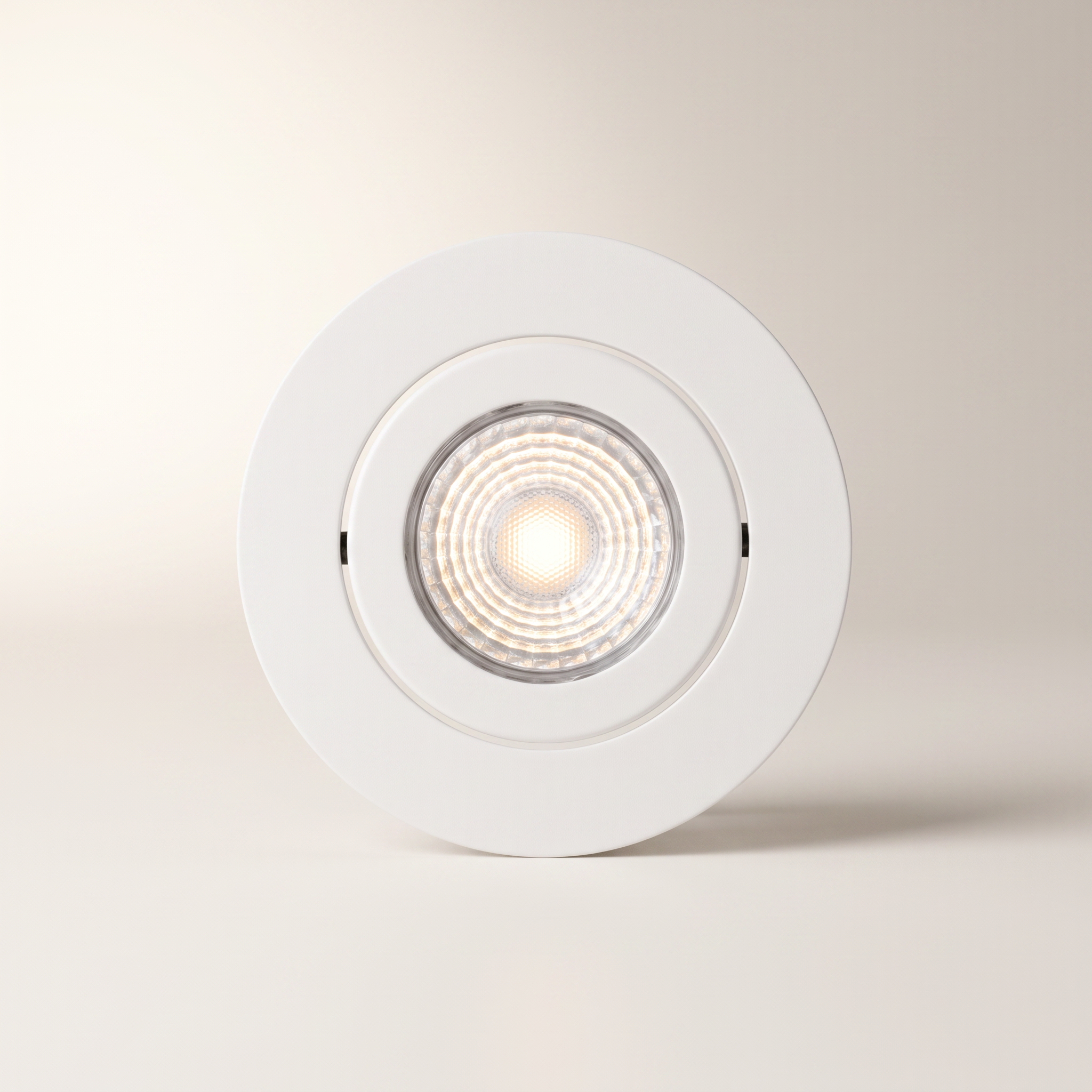 Xtricity 3.5" Gimbal LED Recessed Light — 7W / 600lm / 3000K Soft White, White (1-Pack)