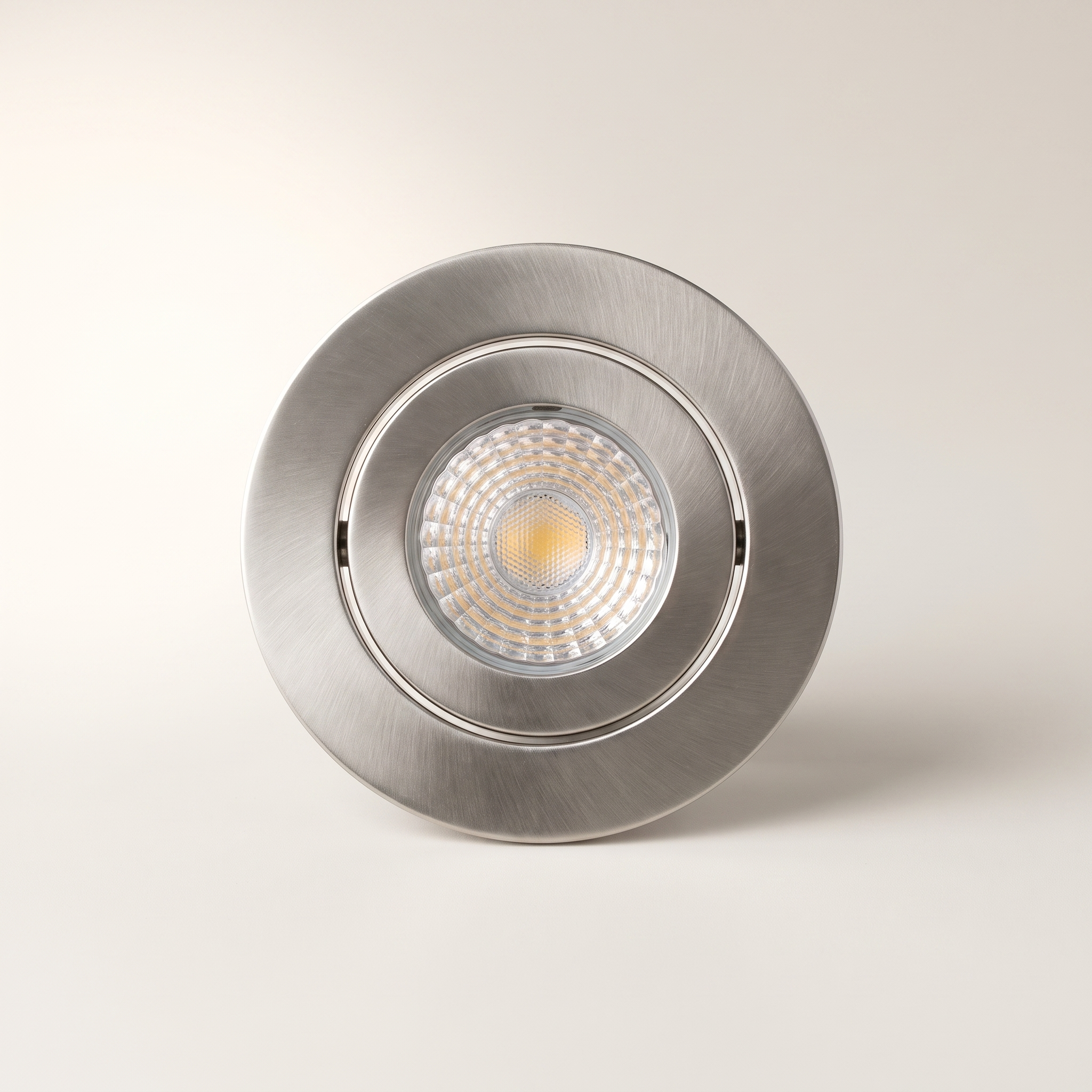 Xtricity 3.5" Gimbal LED Recessed Light — 7W / 600lm / 3 Selectable Color Temps, Brushed Nickel (1-Pack)