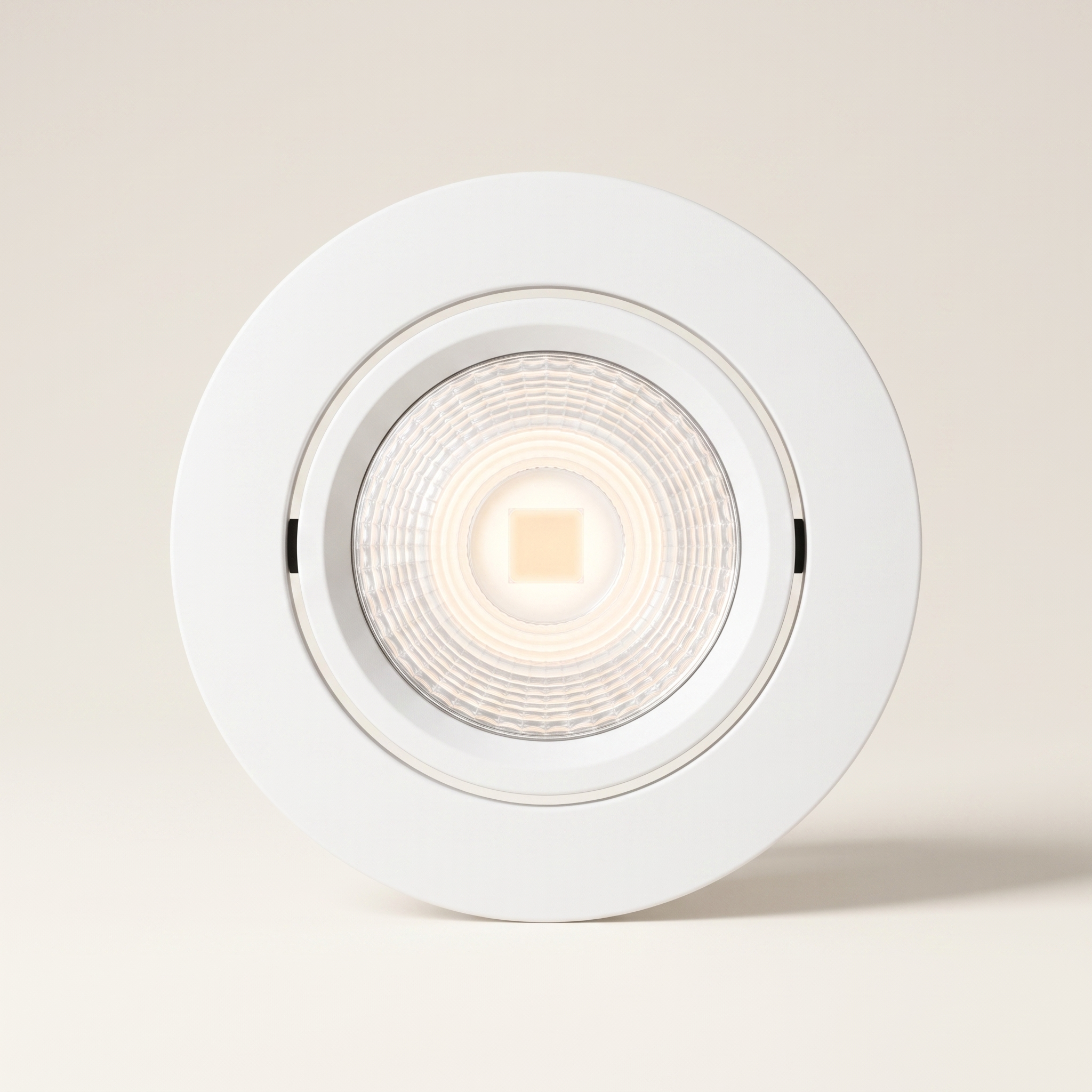 Xtricity 3.5" Gimbal LED Recessed Light — 7W / 600 Lumens / Selectable 3000K-4000K-5000K — Round White, Single
