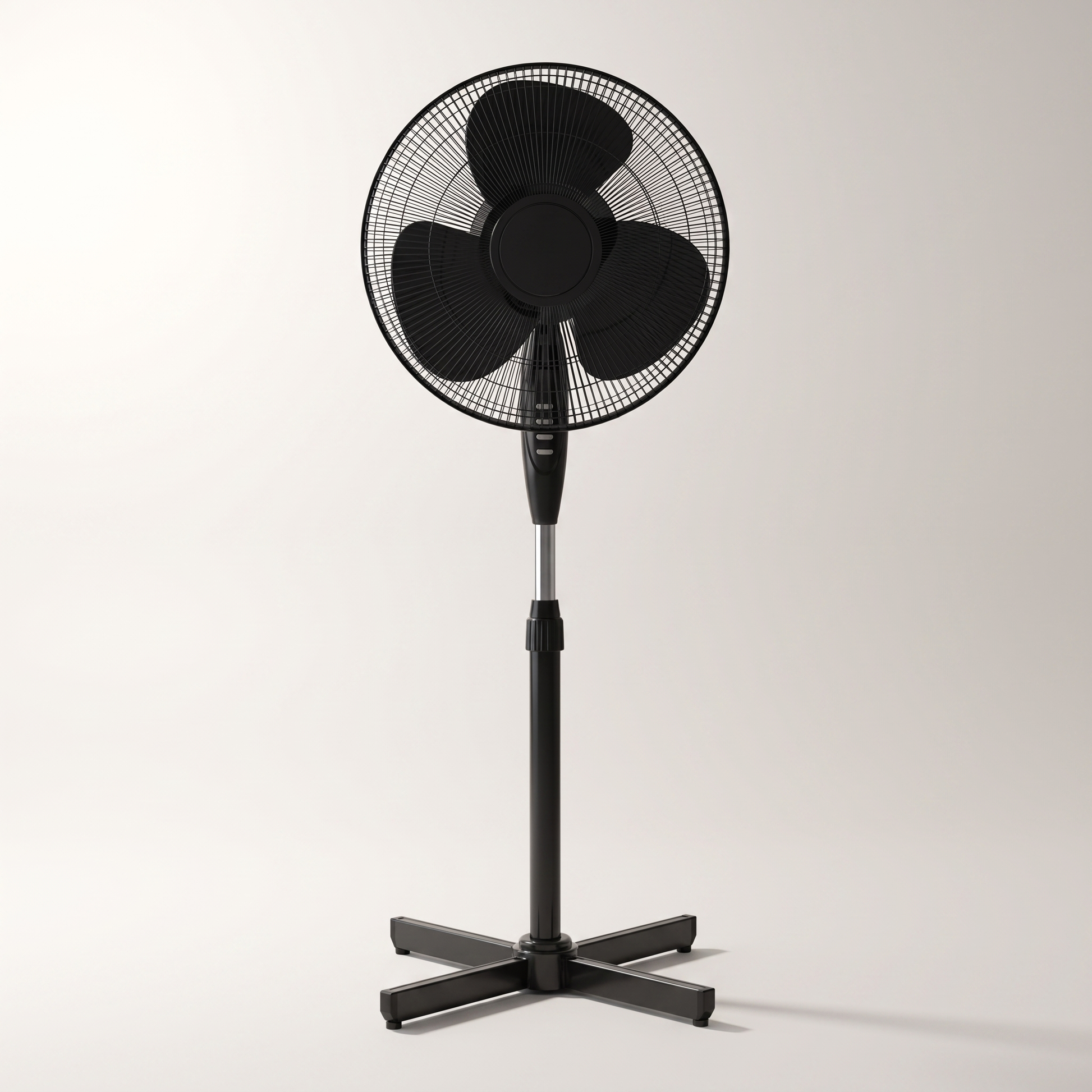Xtricity 16" Pedestal Stand Fan — 3 Speeds, 48W, Black