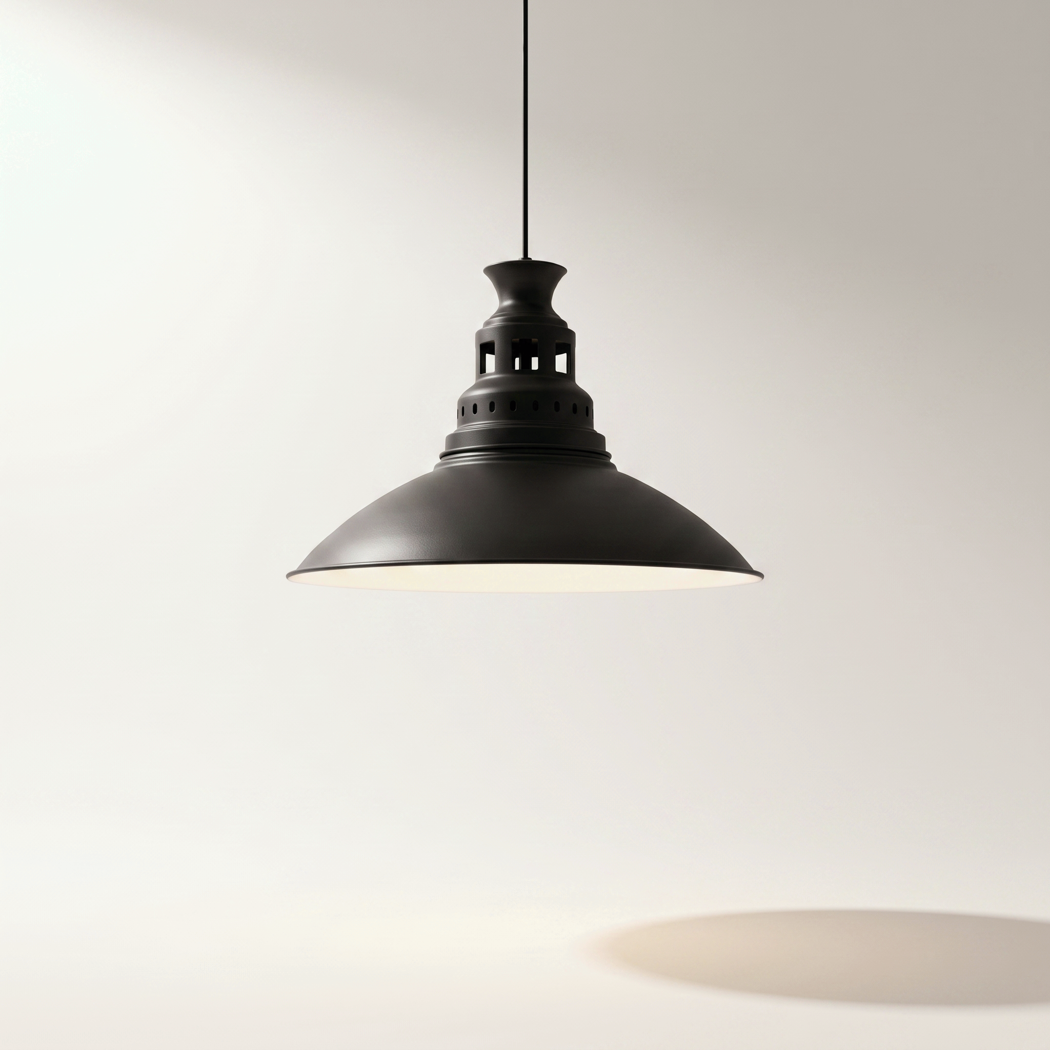 Jessar "Estonia" Pendant Light — Black Steel