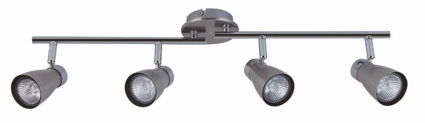 Track bar 4 heads nickel-chrome "Yorkshire"