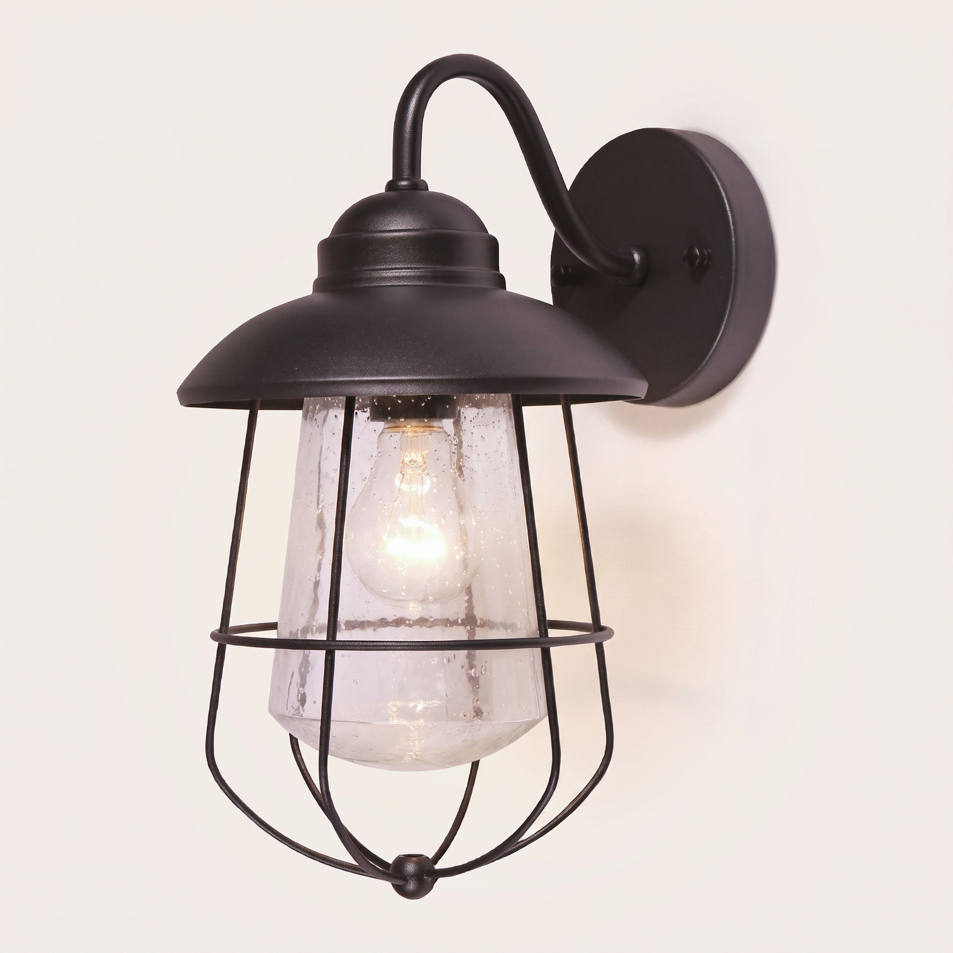 Outdoor Wall Mount — Black