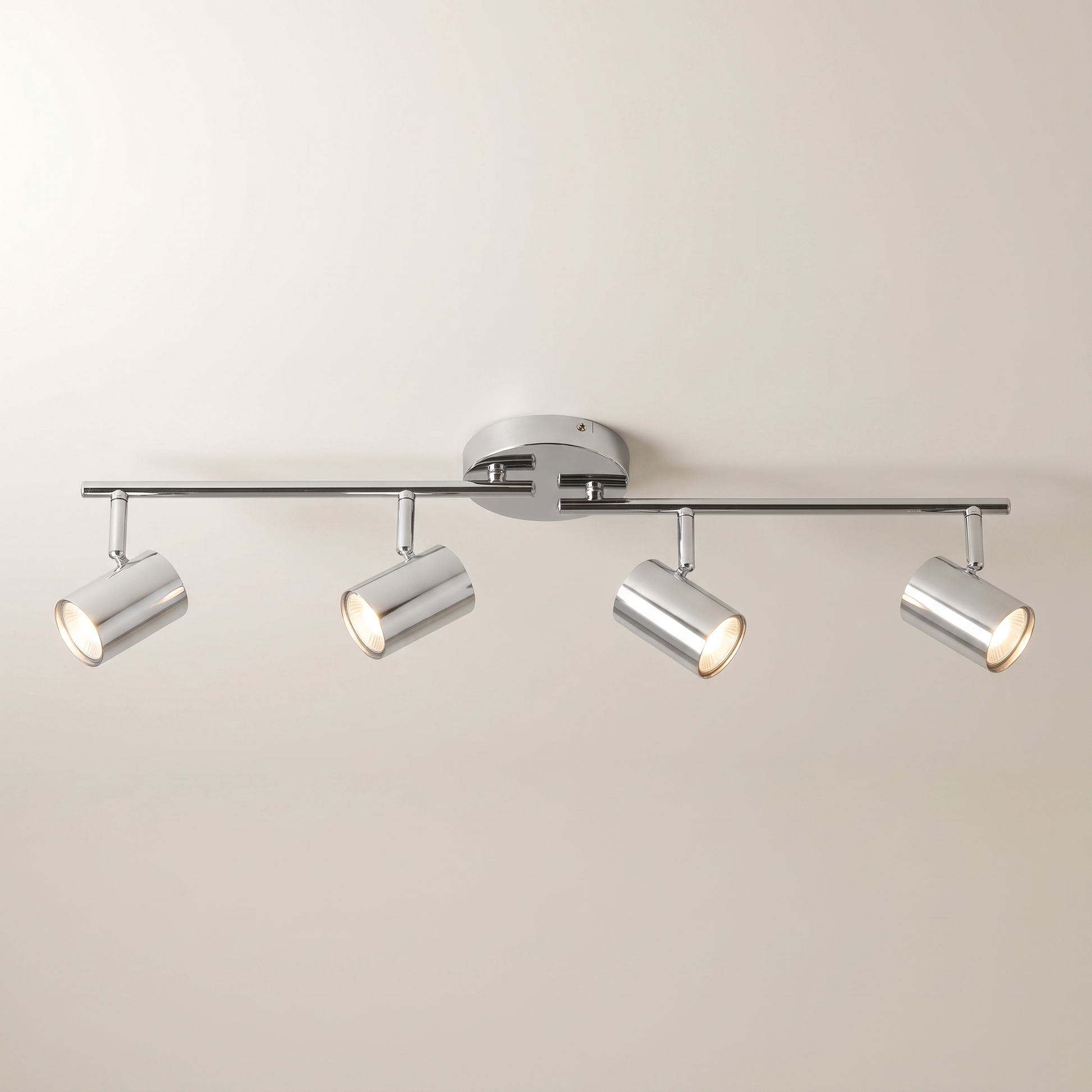 TRACK LIGHT 4 HEADS CHROME "WESTMINSTER"
