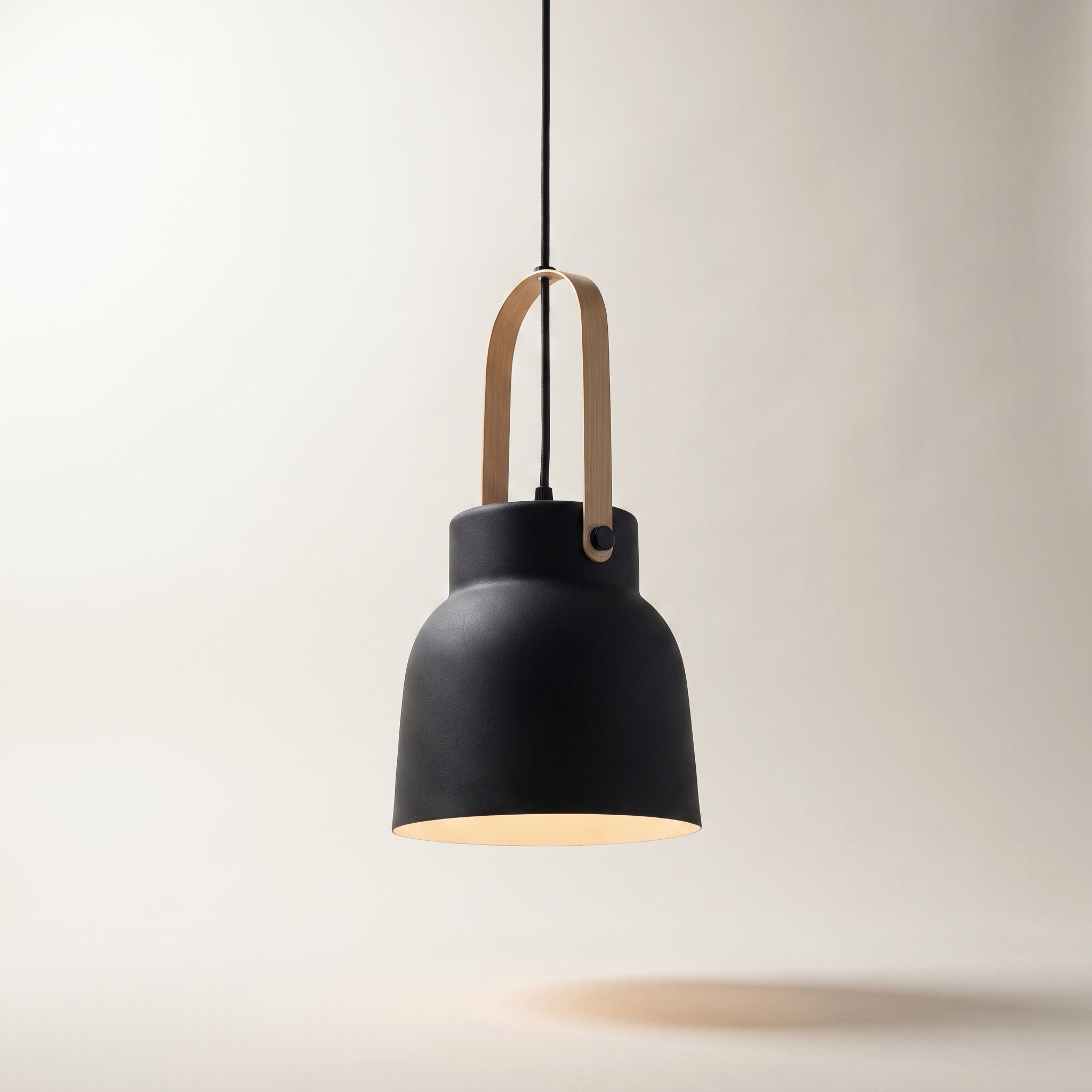 GORDON 1-Light Pendant — Black