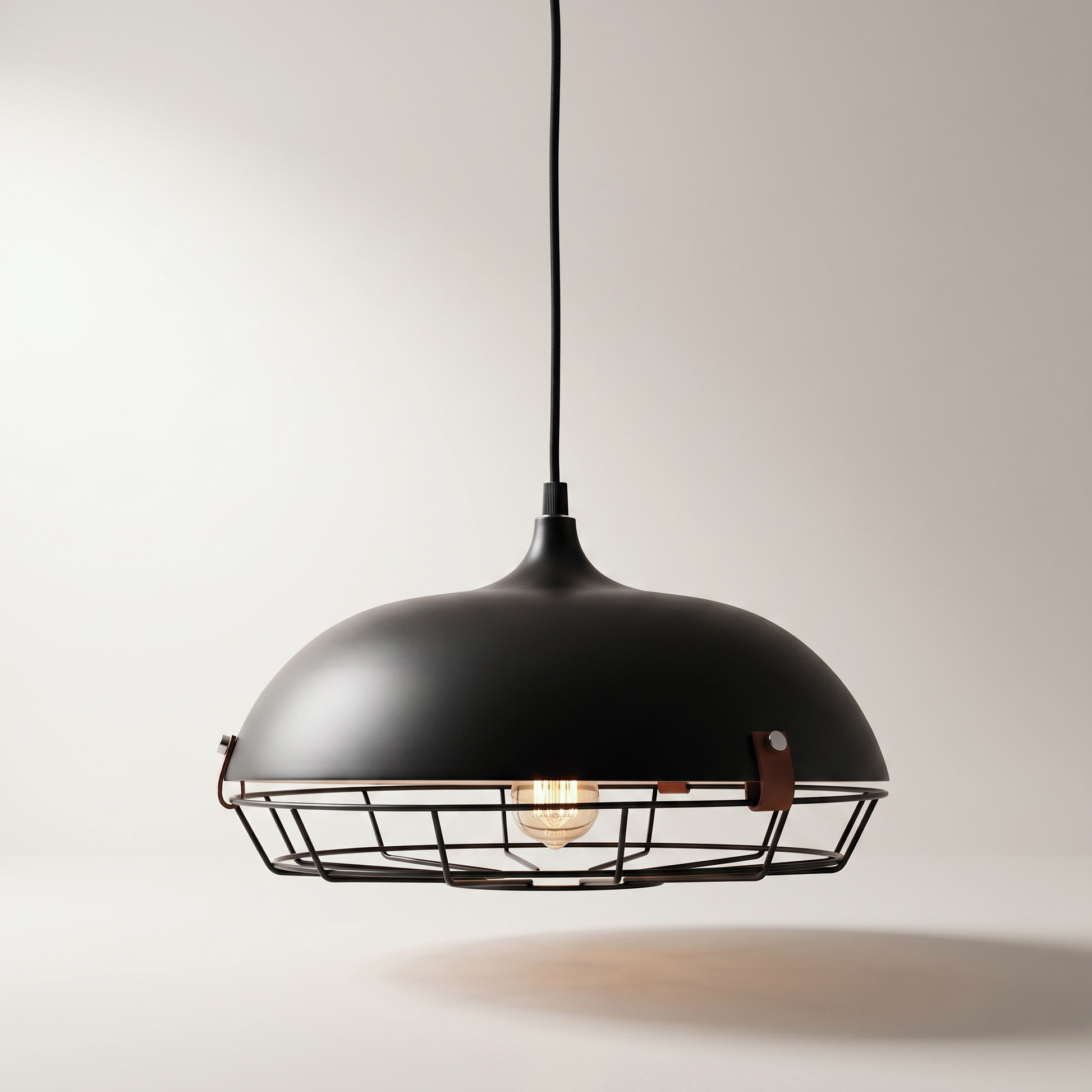 Jessar "Volcano" Pendant Light — Black Steel
