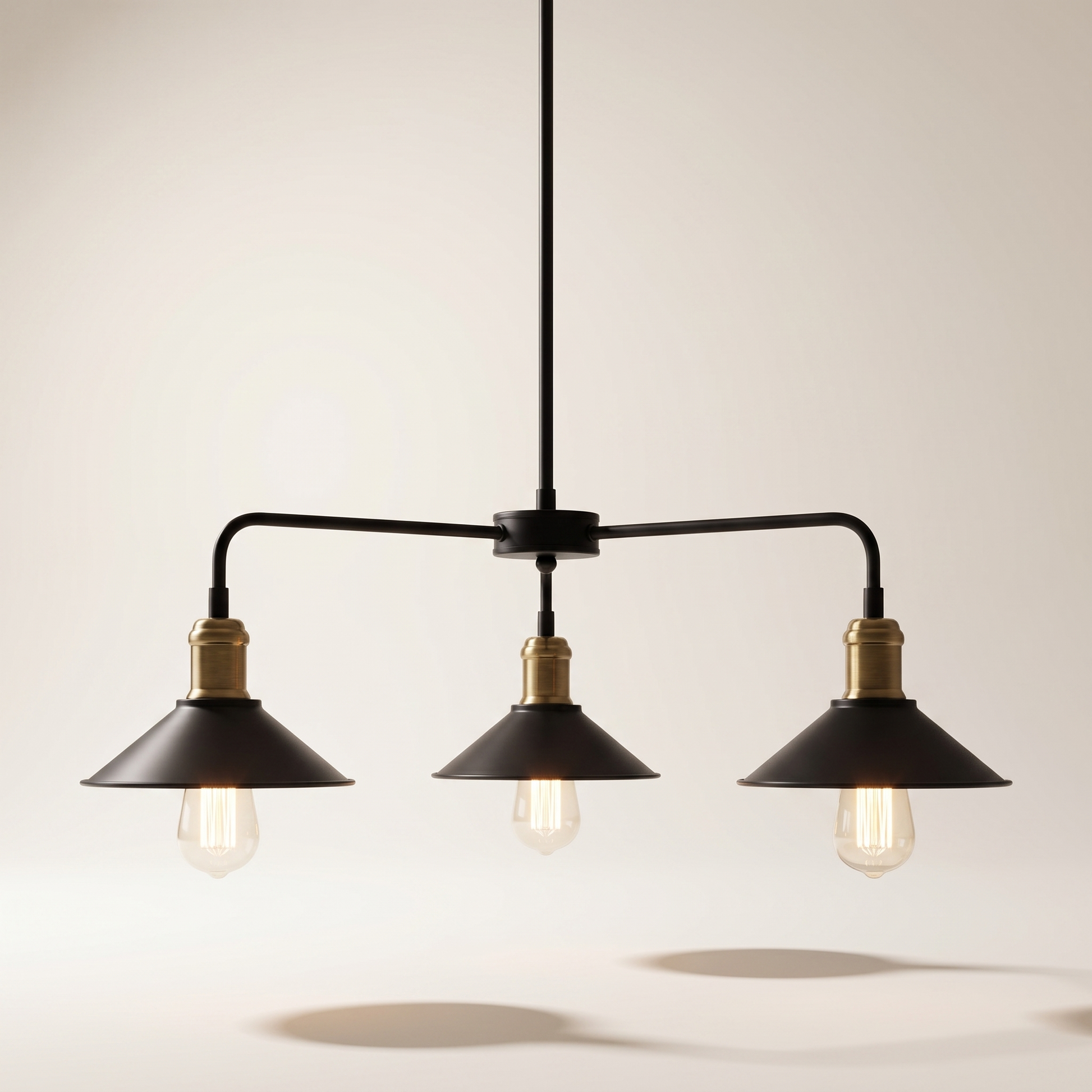 Louvre 3-Light Pendant Fixture