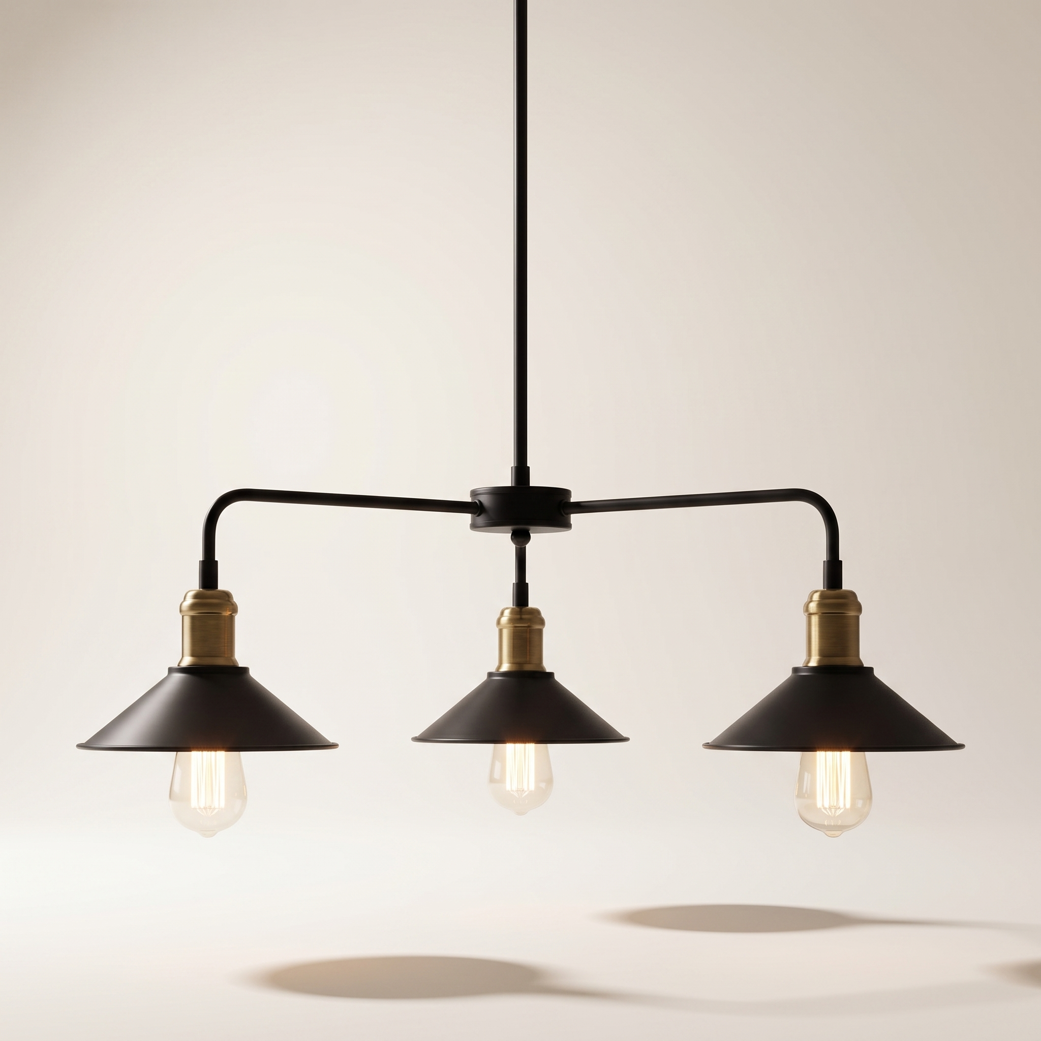 Louvre 3-Light Pendant Fixture