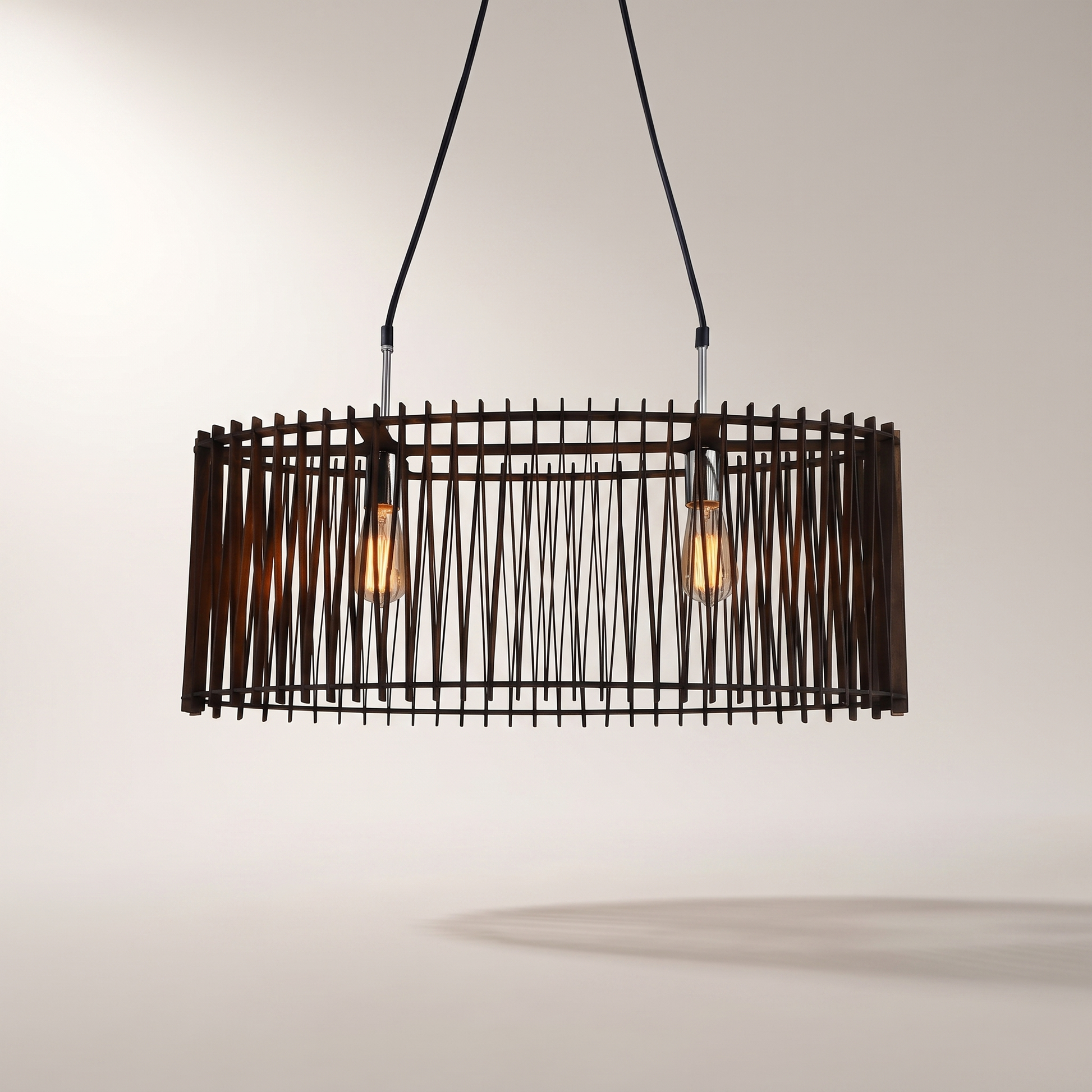 Casino 2-Light Pendant Fixture