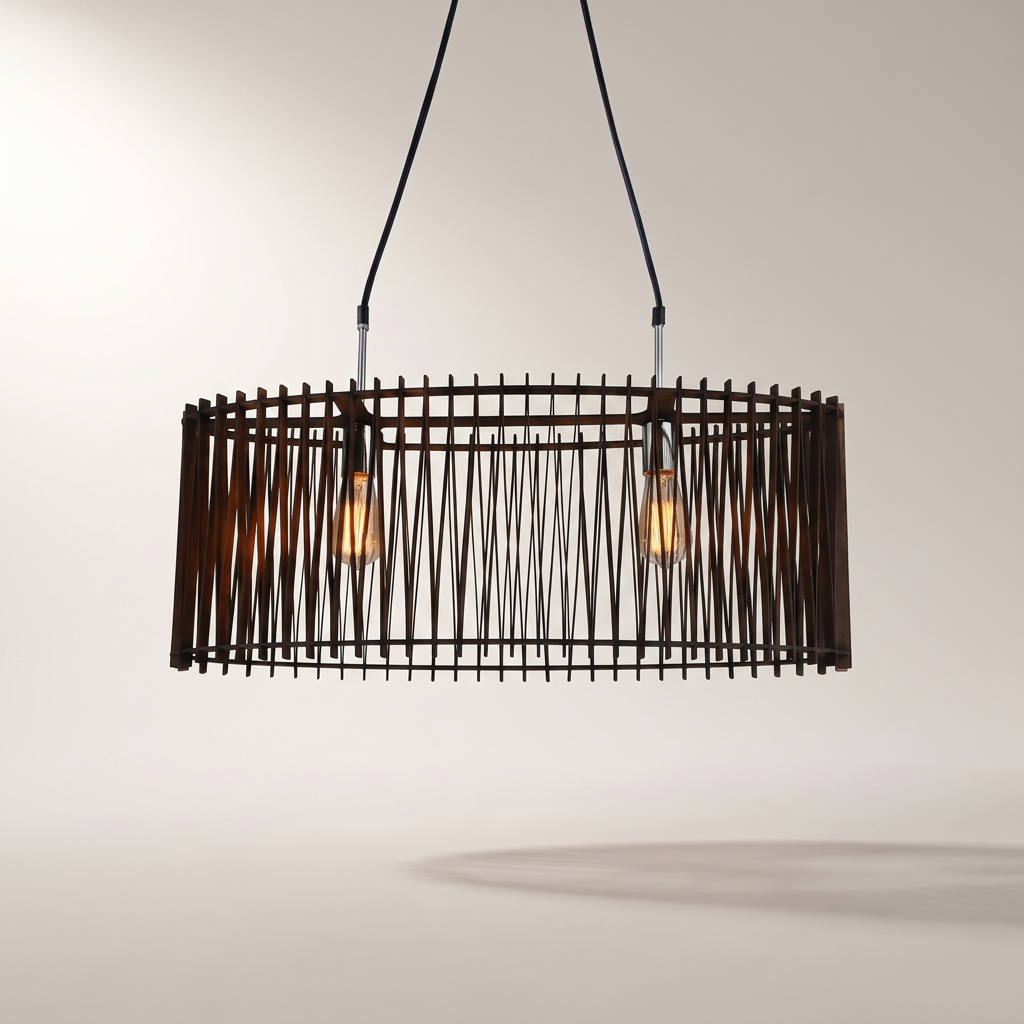 Casino 2-Light Pendant Fixture