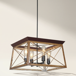 "Aristocrat" 4-Light Pendant Fixture