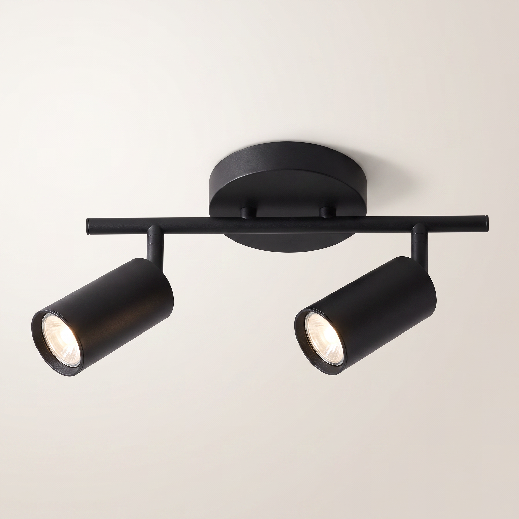 Track light — Black finish - Made of steel