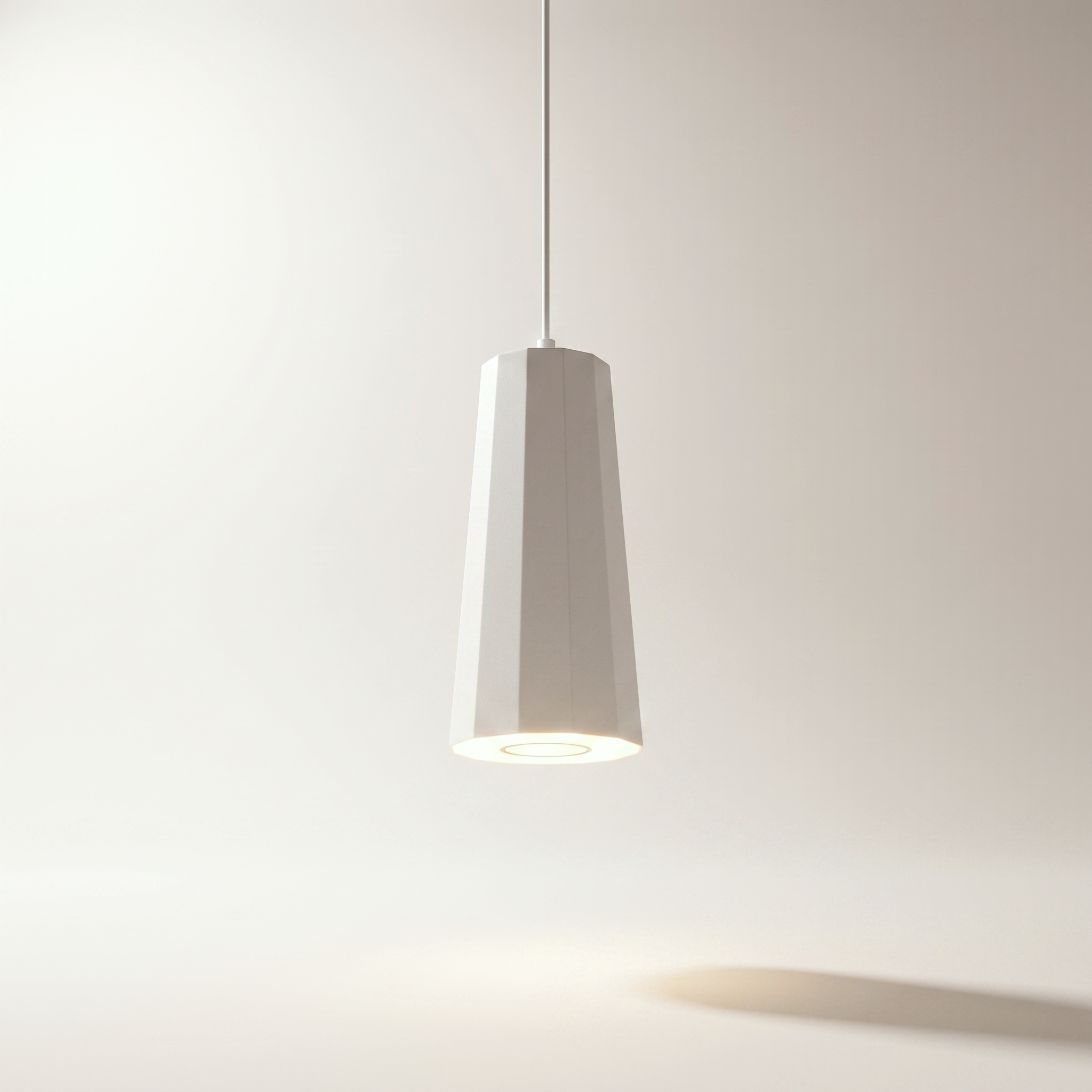Beverly Pendant Light, White
