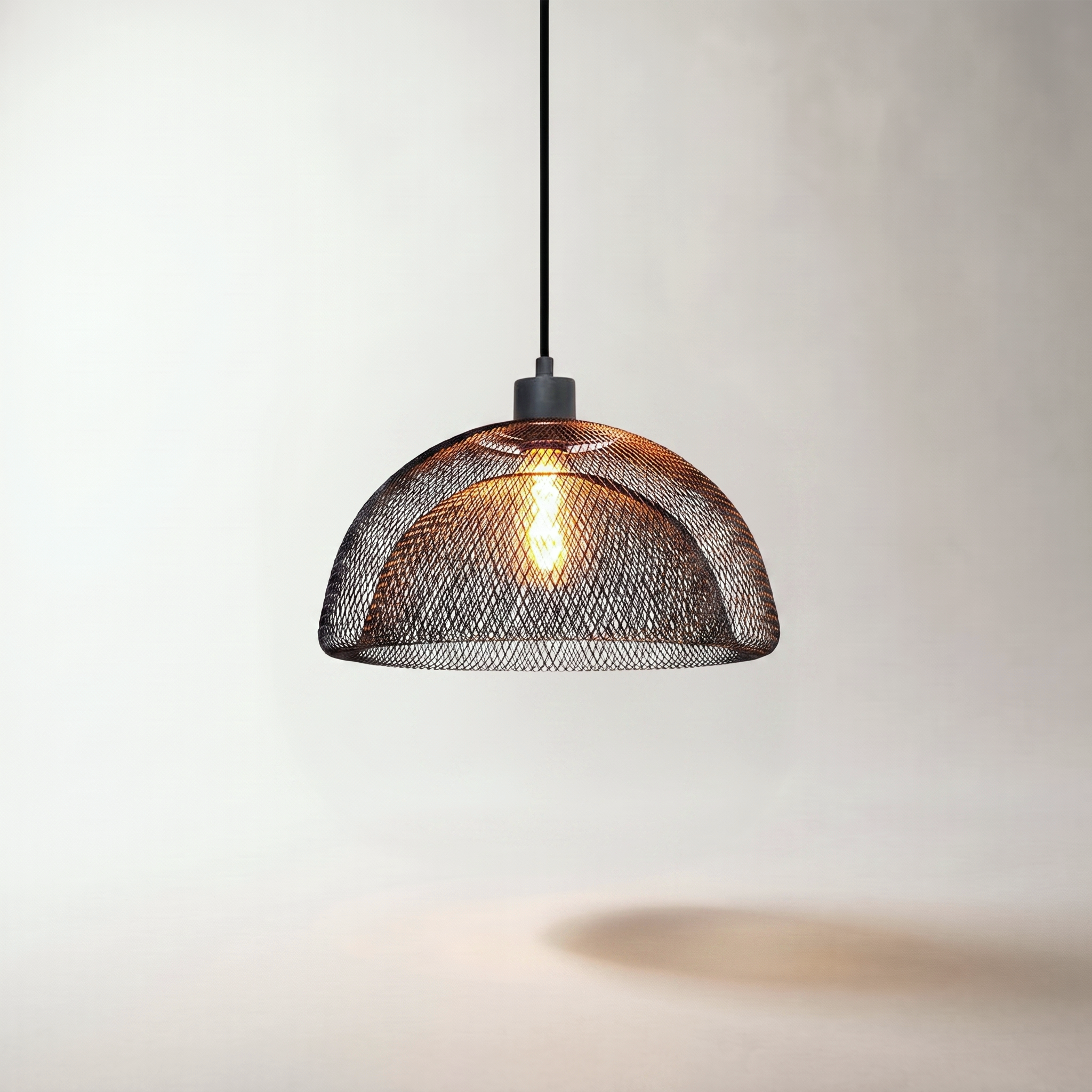 Jizelle Pendant Light, Black (Large)