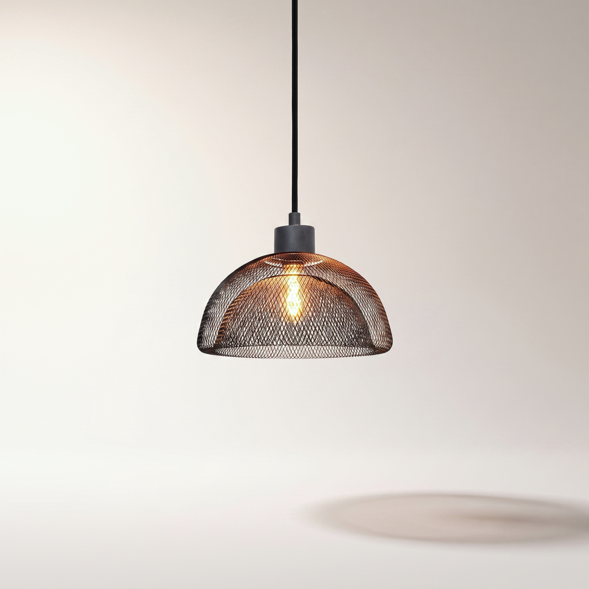 Jizelle Pendant Light, Black (Compact)