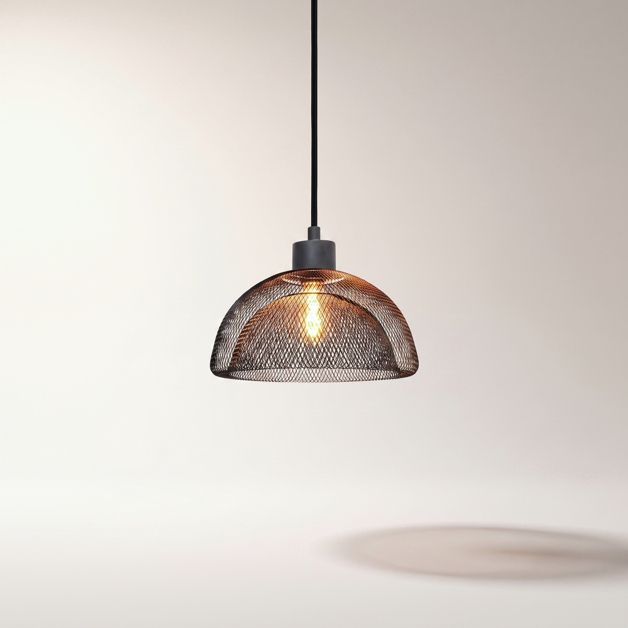 Jizelle Pendant Light, Black (Compact)