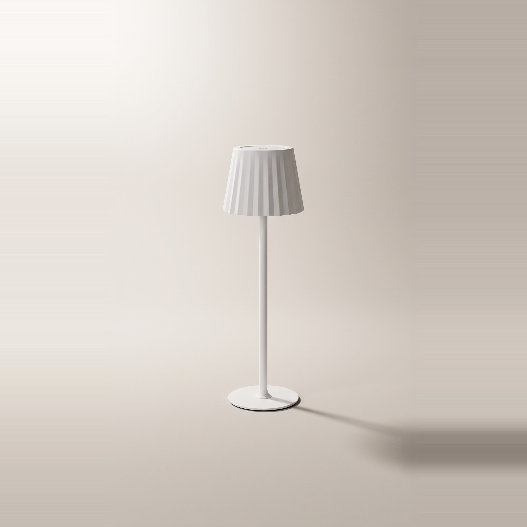 MIGUEL Portable LED Touch Table Lamp — White