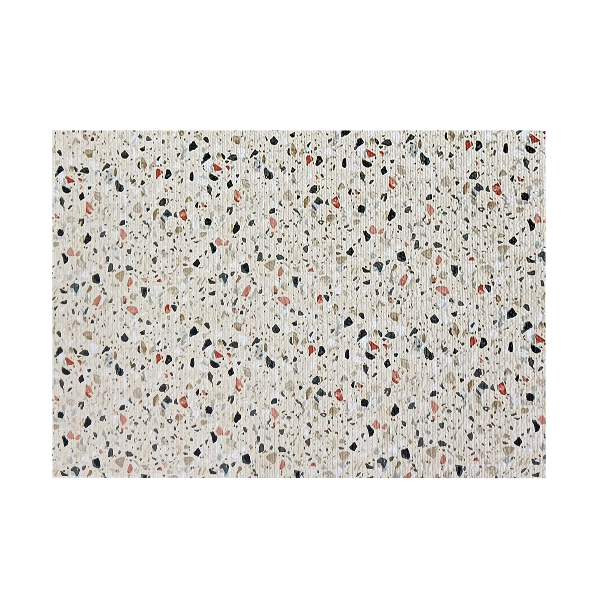 Non-Slip PVC Liner — Multicolour Granite, 45 x 120 cm