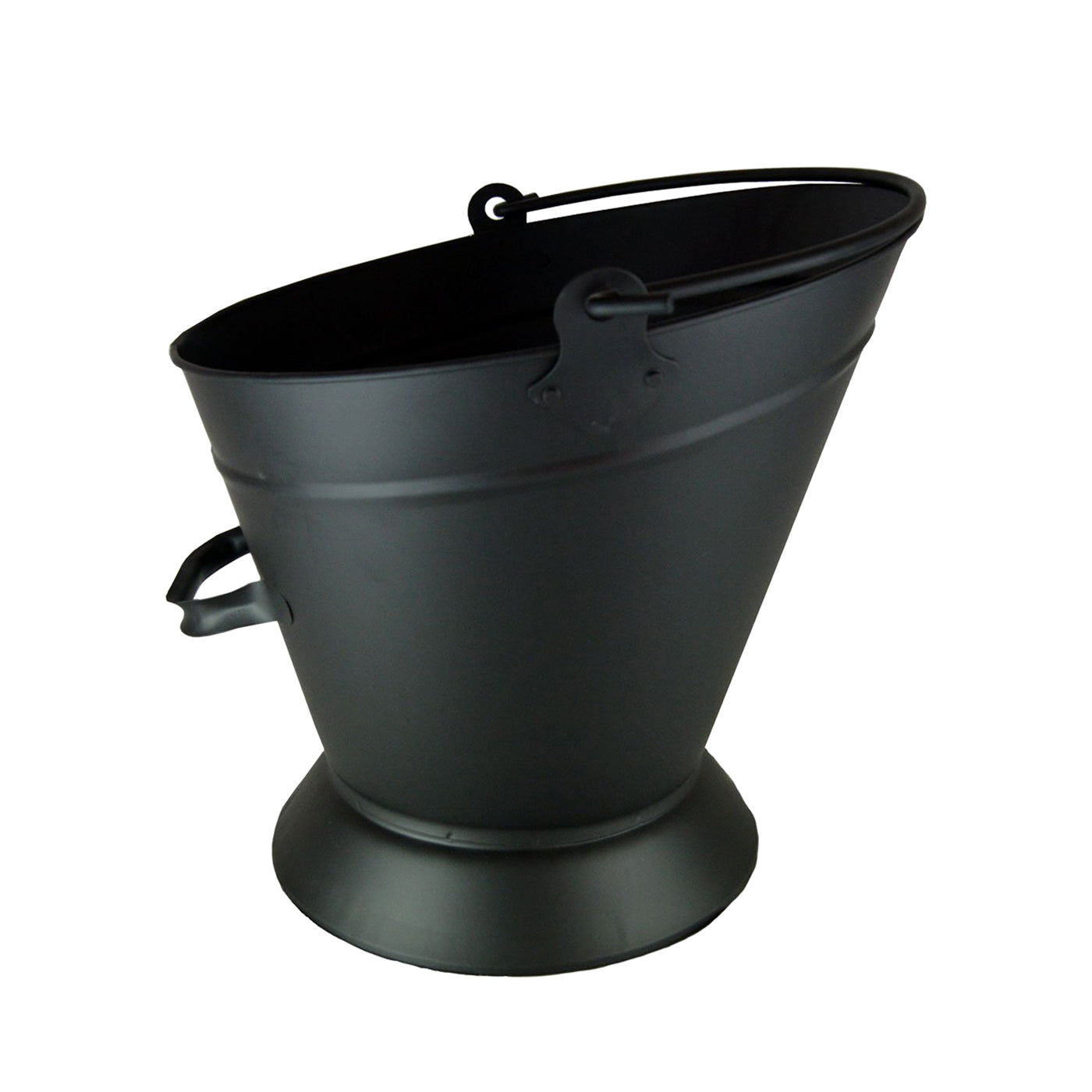 Fireplace Ash Bucket Black " Waterloo