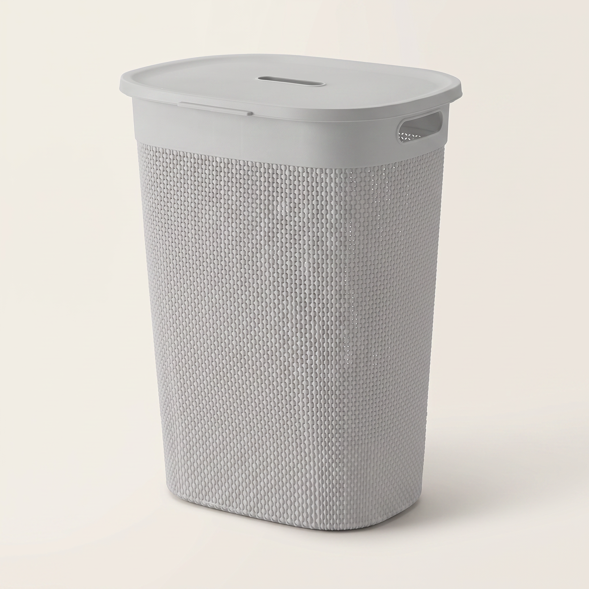 Panier à linge spacieux de 55 L — Gris