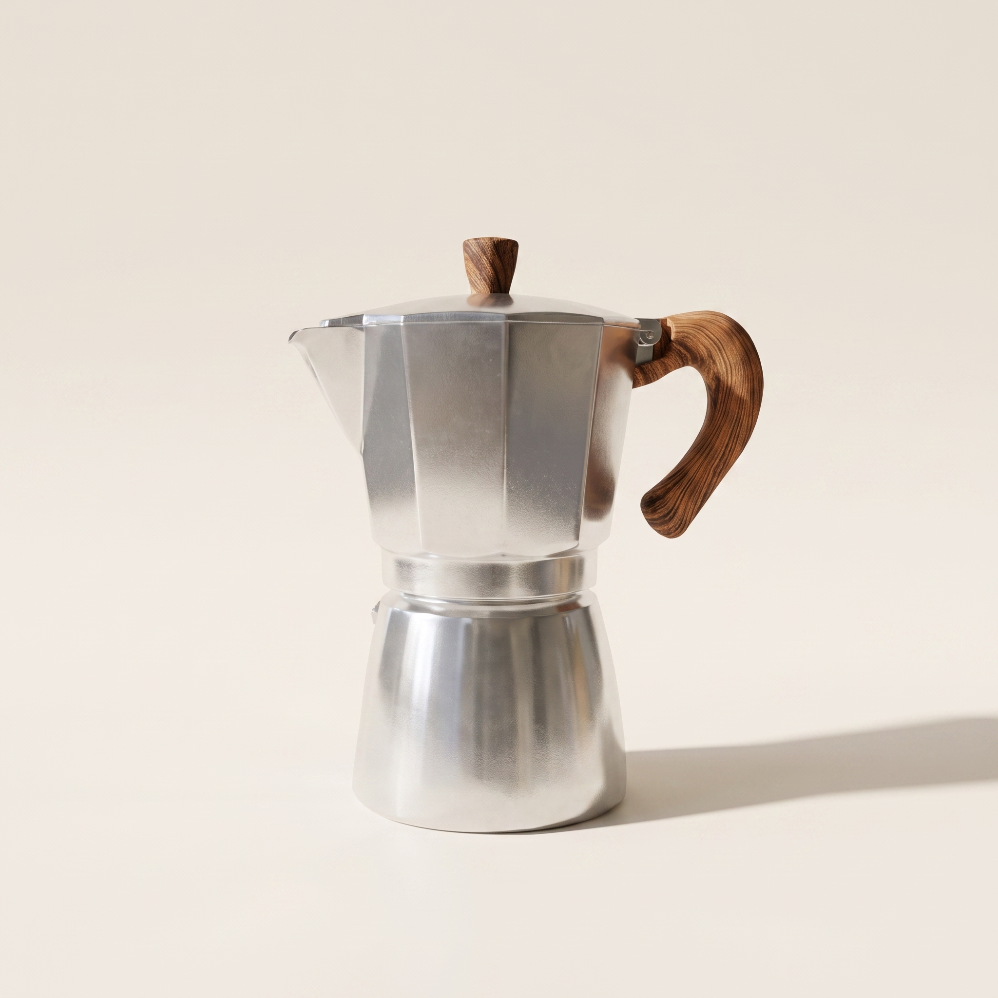 Cafetière expresso en aluminium 6 tasses pour cuisinière