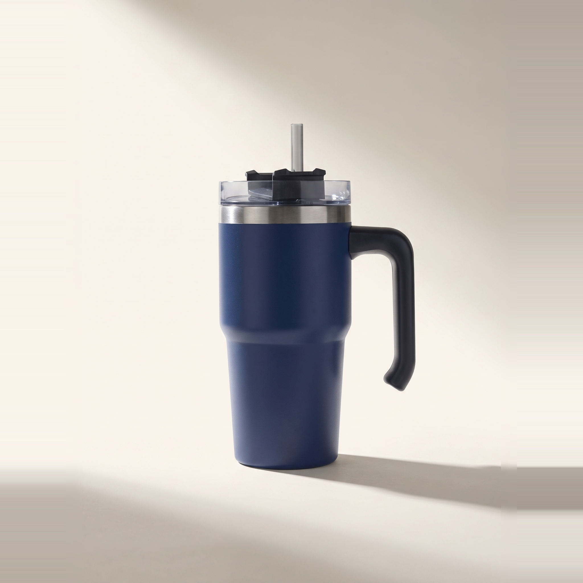 JS Gourmet Double-Wall Insulated Stainless Steel Travel Mug, 20 oz / 600 ml