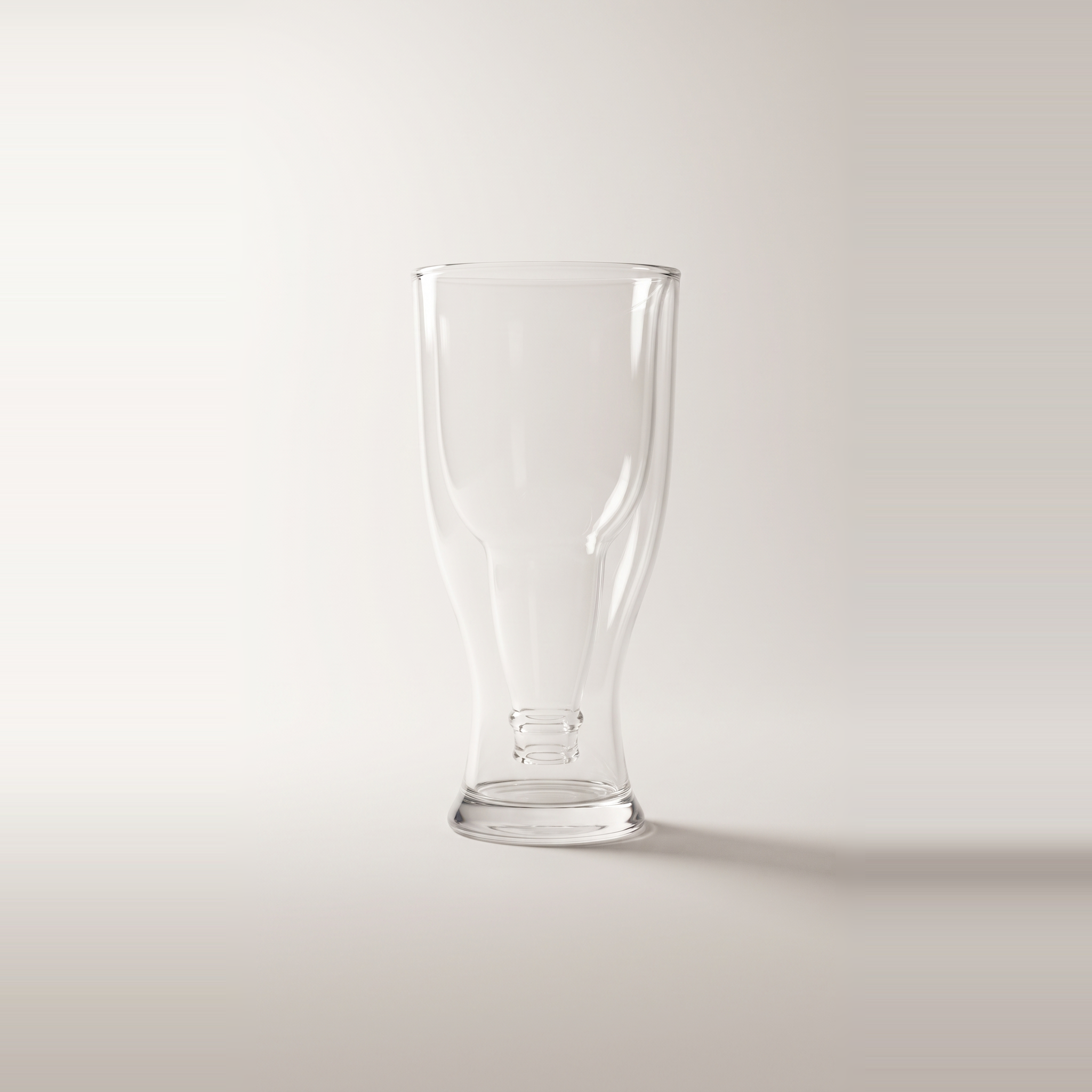 450 ml Upside-Down Double-Wall Beer Glass