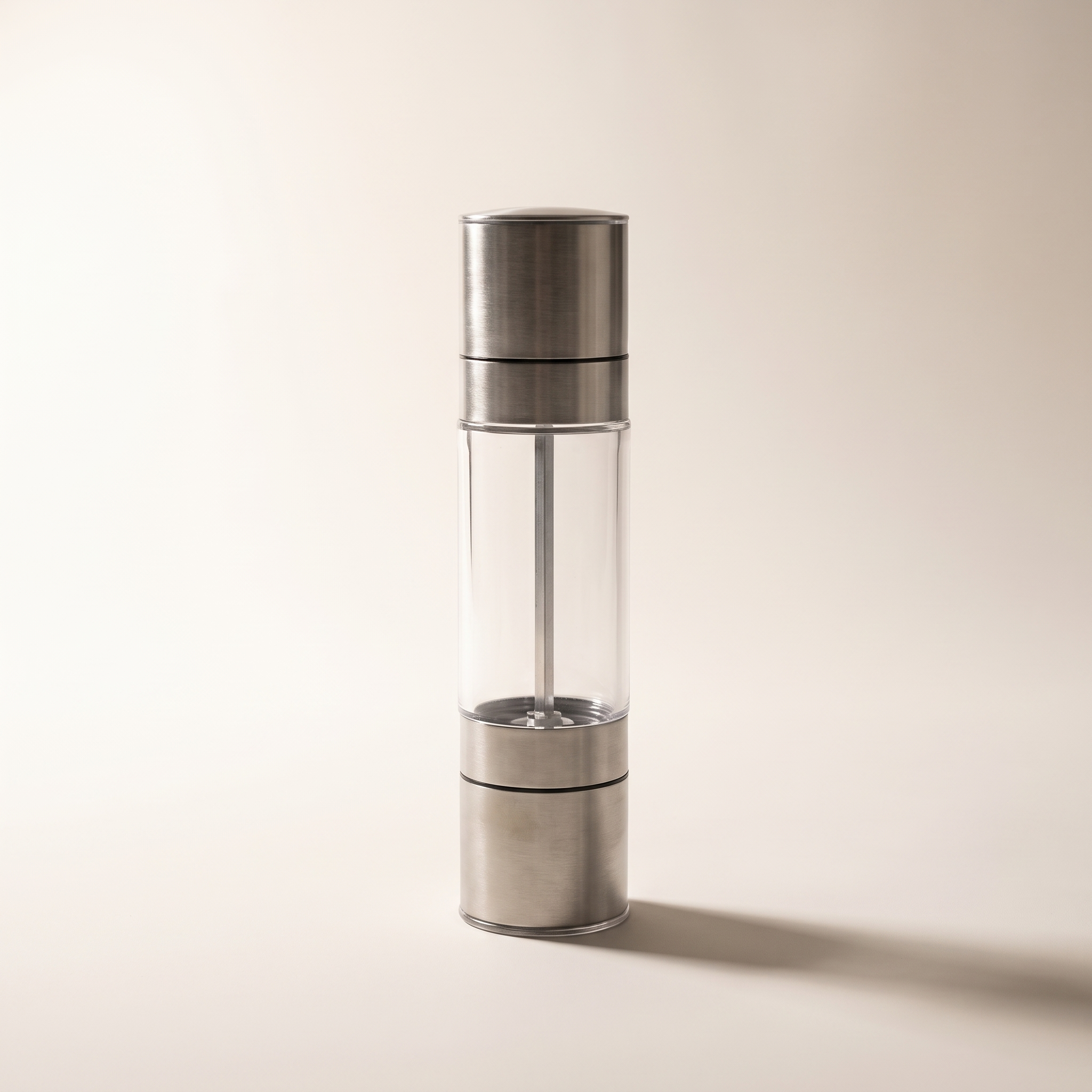 Moulin à sel et à poivre 2 en 1 — Acier inoxydable