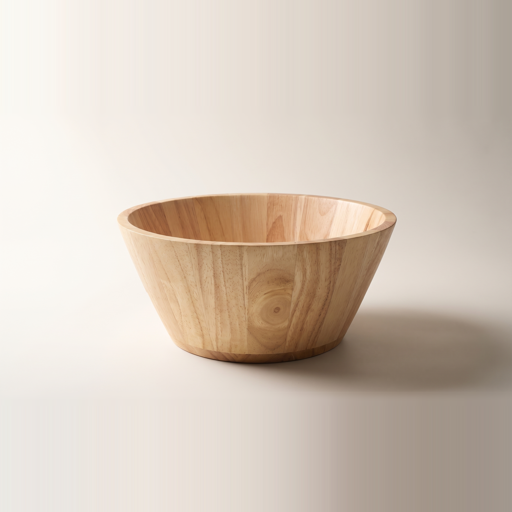 Saladier en bois d'hévéa