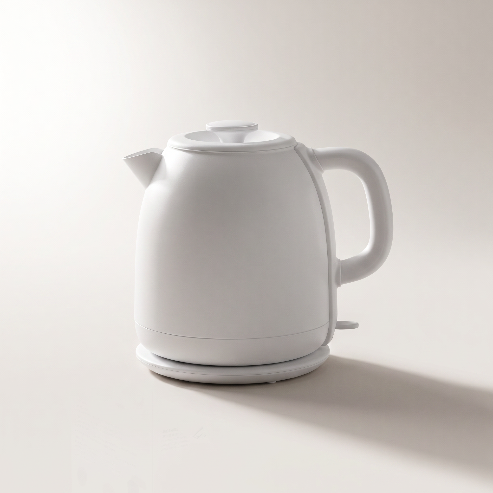 Bouilloire électrique à double paroi 2L — Blanc