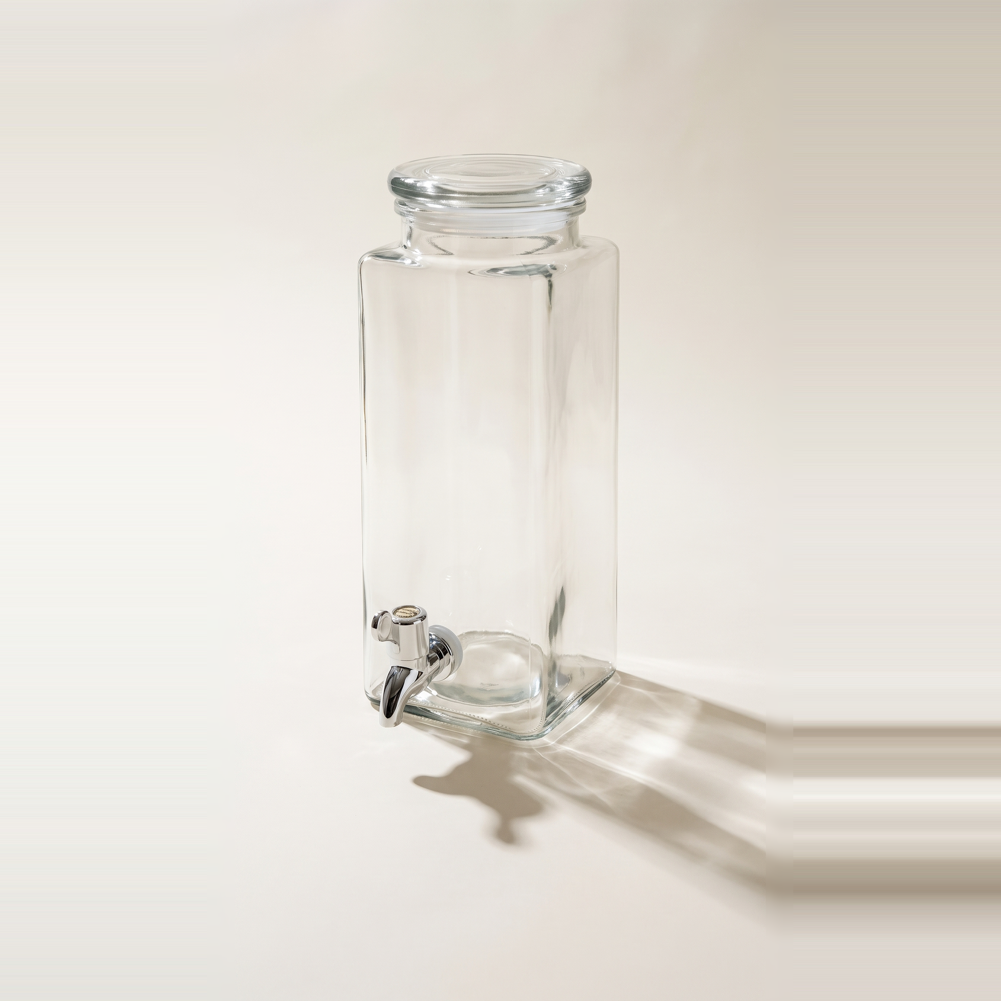 Distributeur de boissons JS Gourmet Slim en verre, 1,6 L