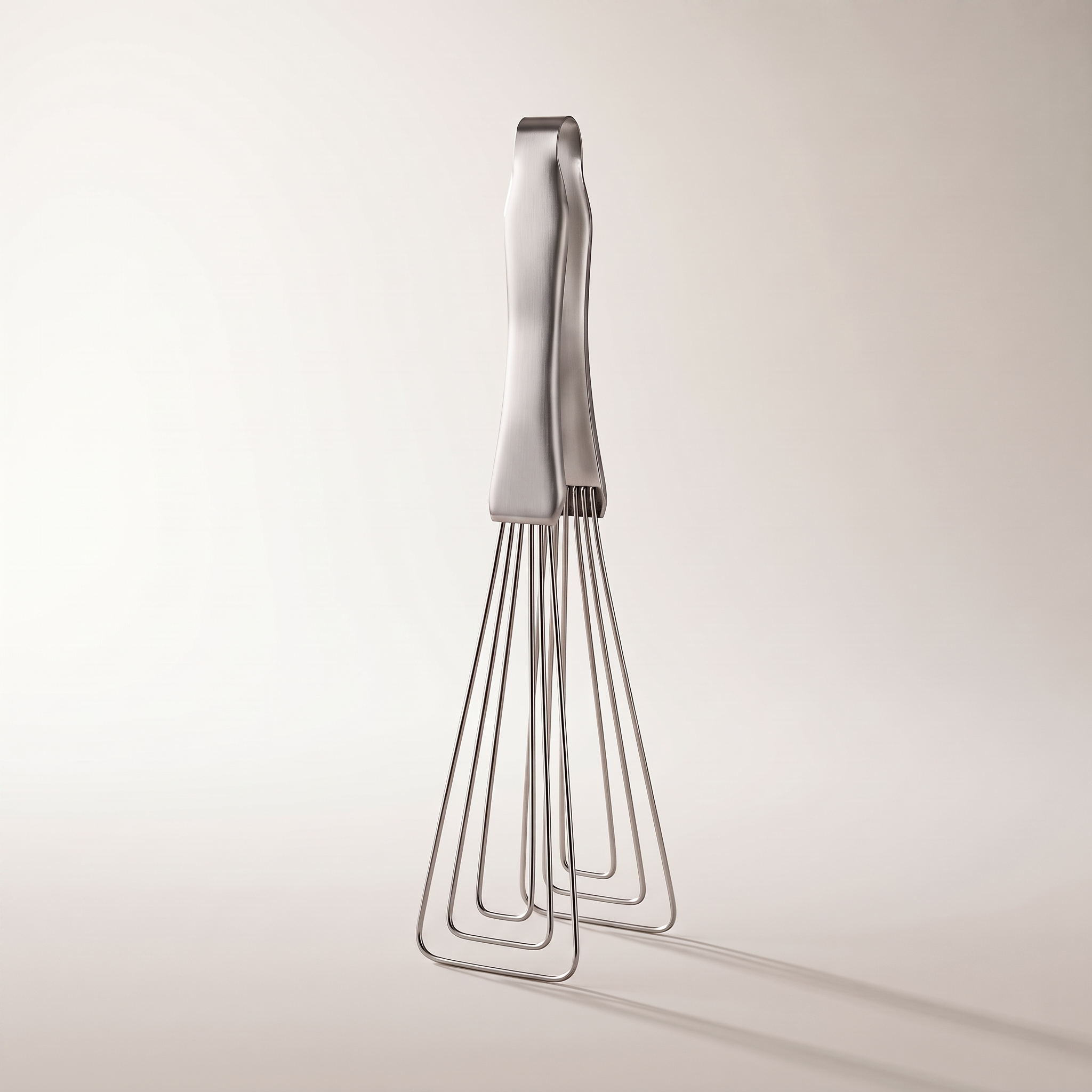 JS Gourmet Multipurpose Stainless Steel Flat Tongs