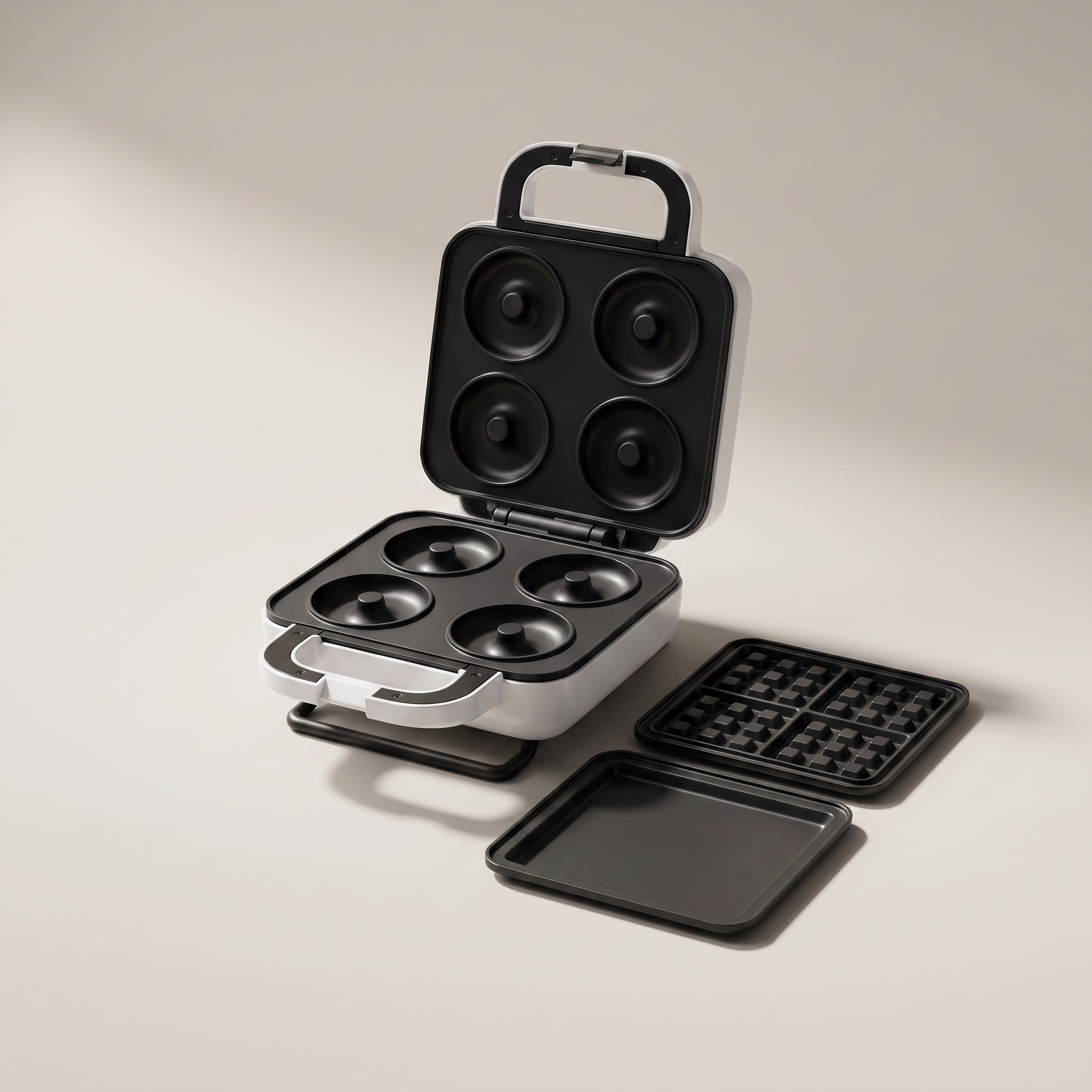 Baker's Treat 3-in-1 Doughnut, Waffle & Sandwich Maker