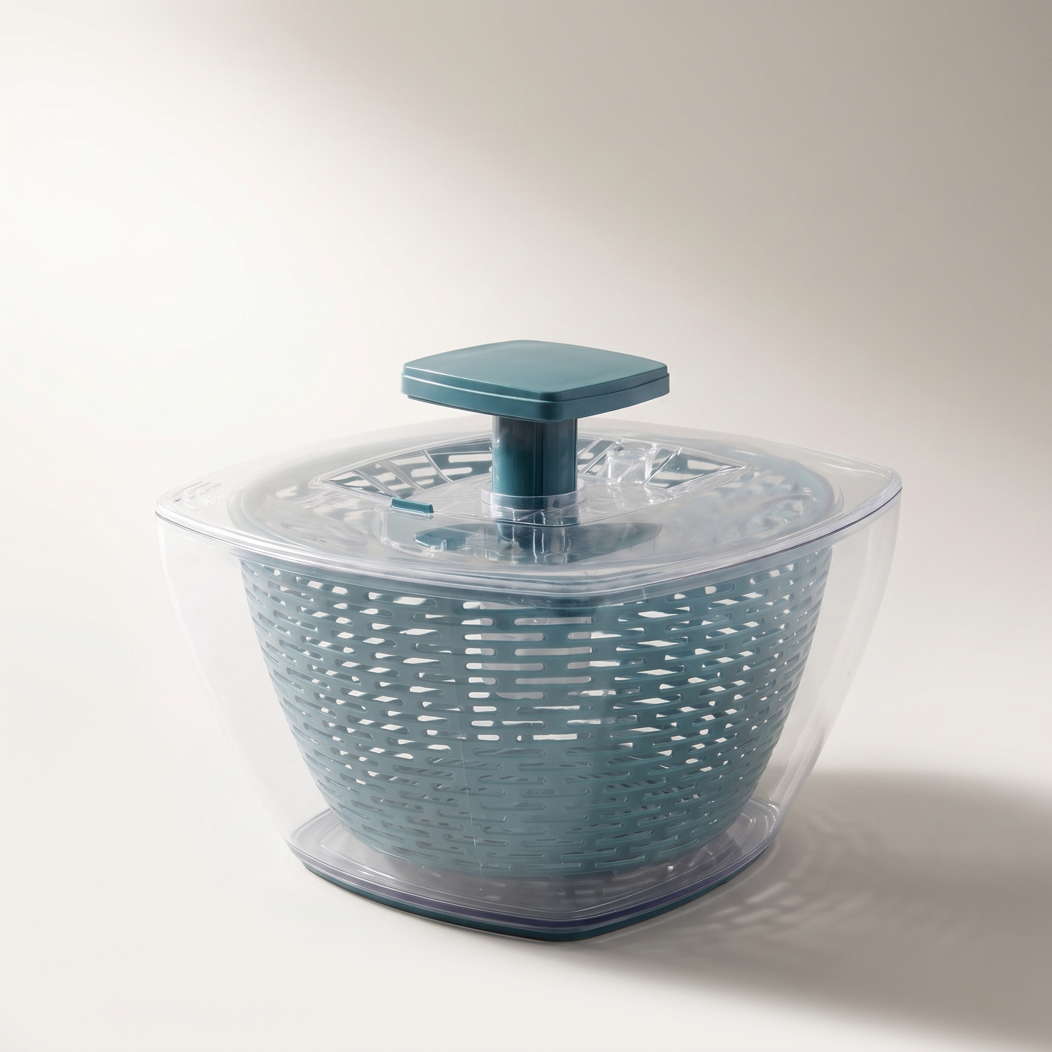 Deluxe Double-Wall Pump Salad Spinner — 5.7 L (JS Gourmet)
