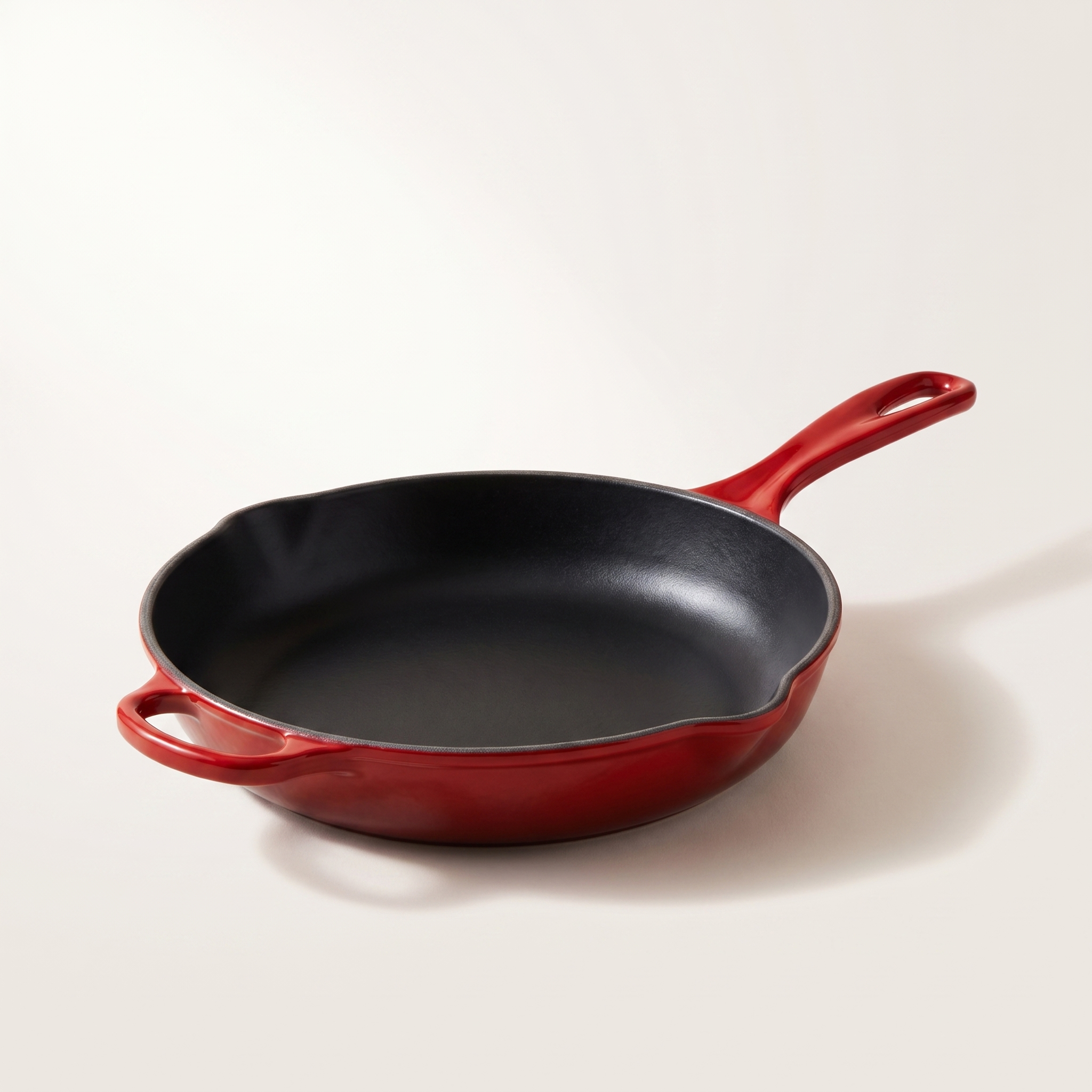 Enameled Cast Iron Fry Pan — Cherry Red, 26 cm (10.2")