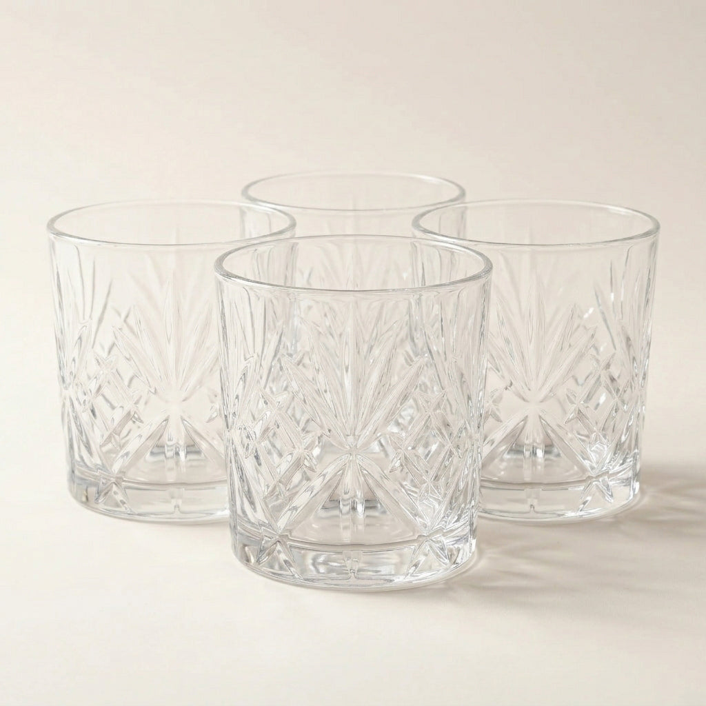 JS Gourmet Dublin – Verres à eau (340 ml, lot de 4)