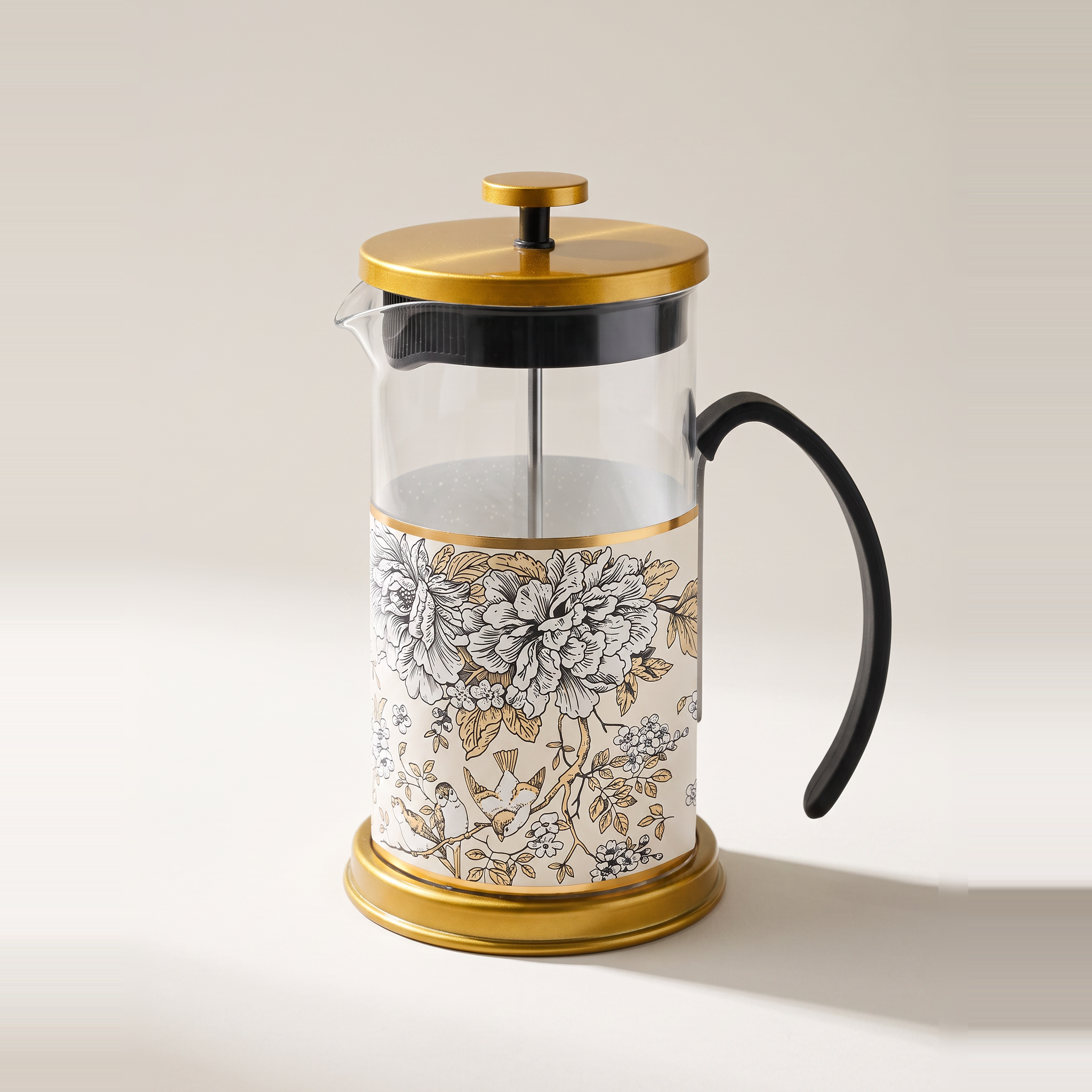 Cafetière à piston en verre, 600 ml