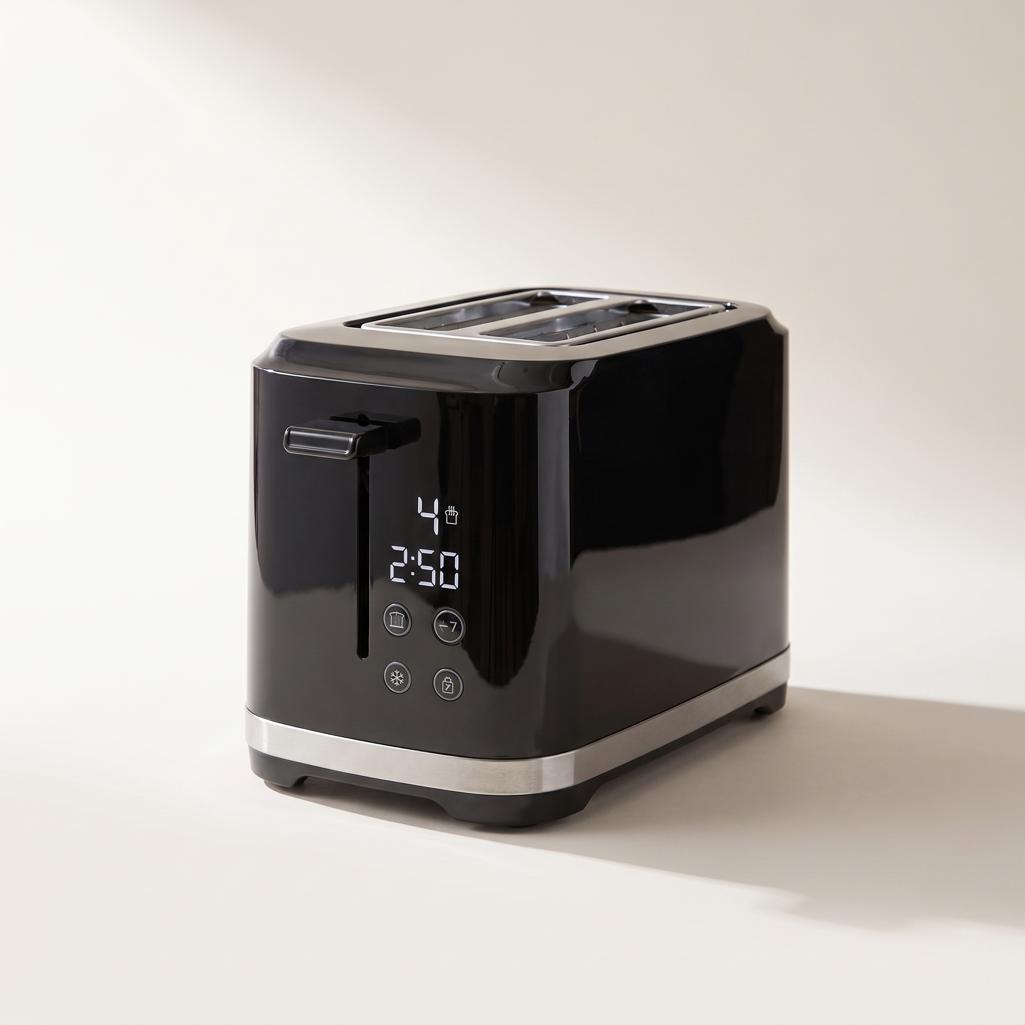 VerAroma Smart Digital Touchscreen 2-Slice Toaster with countdown timer — 800 W