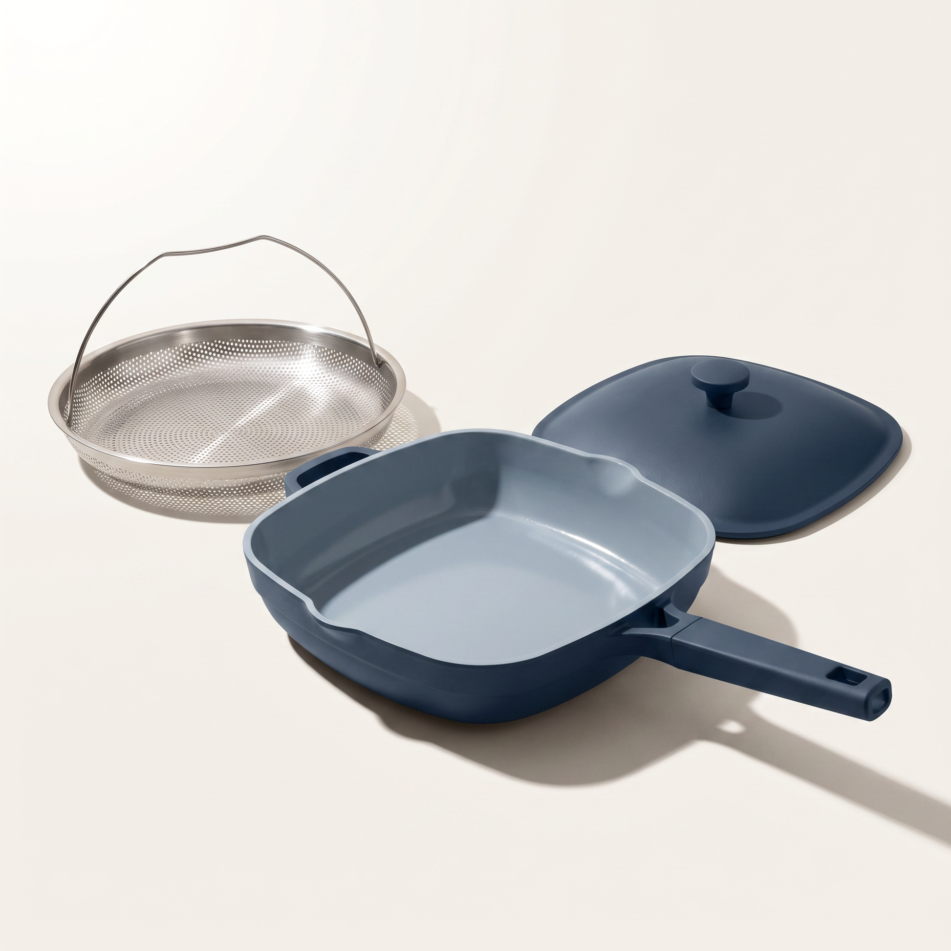 Die-Cast Aluminum Wok with Steamer & Lid, 3.6L (26cm)