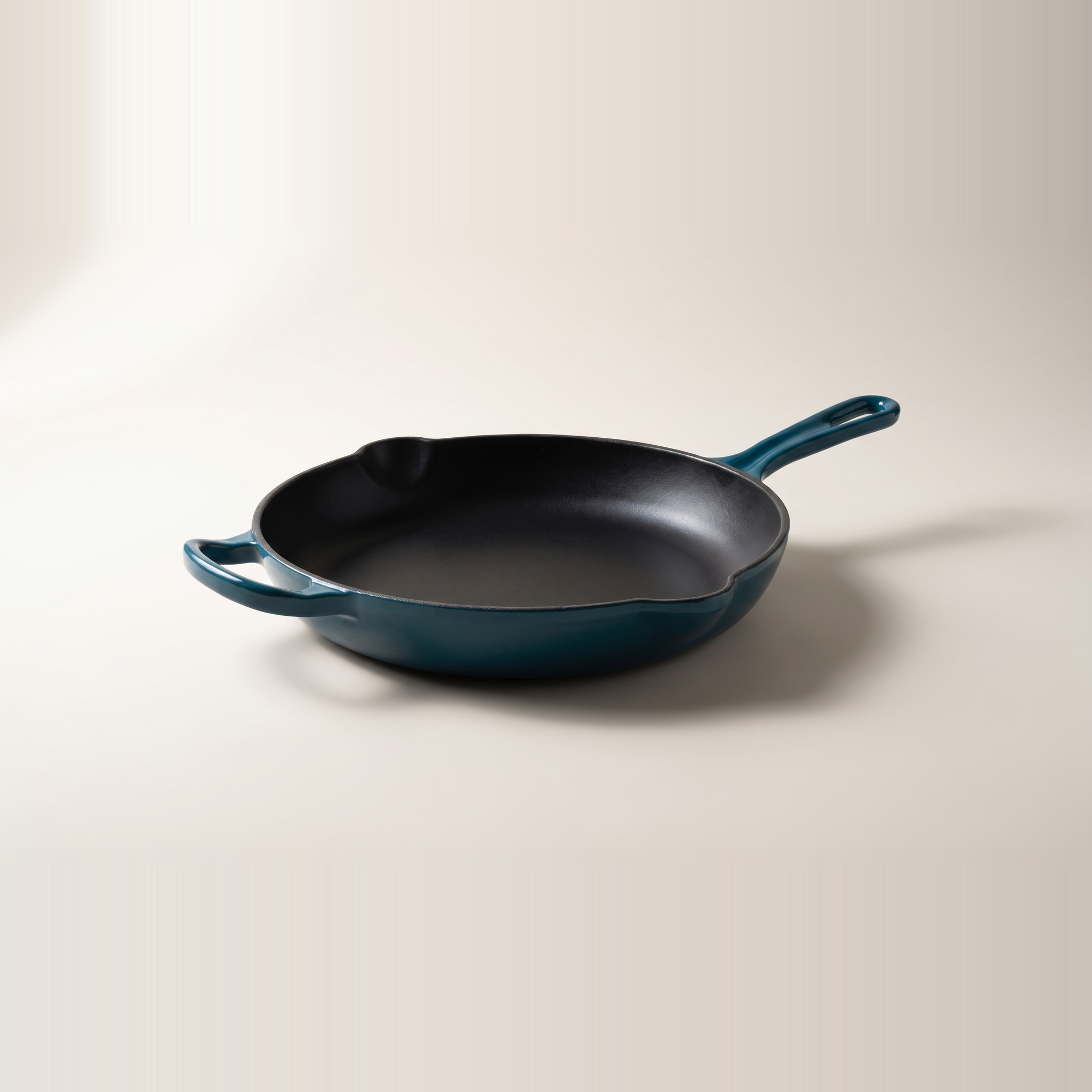 Inspiration Italia Enameled Cast Iron Fry Pan, 26cm (10.2"), Blue Sapphire