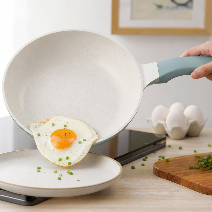 Die-Cast Aluminum Nonstick Fry Pan — 28 cm