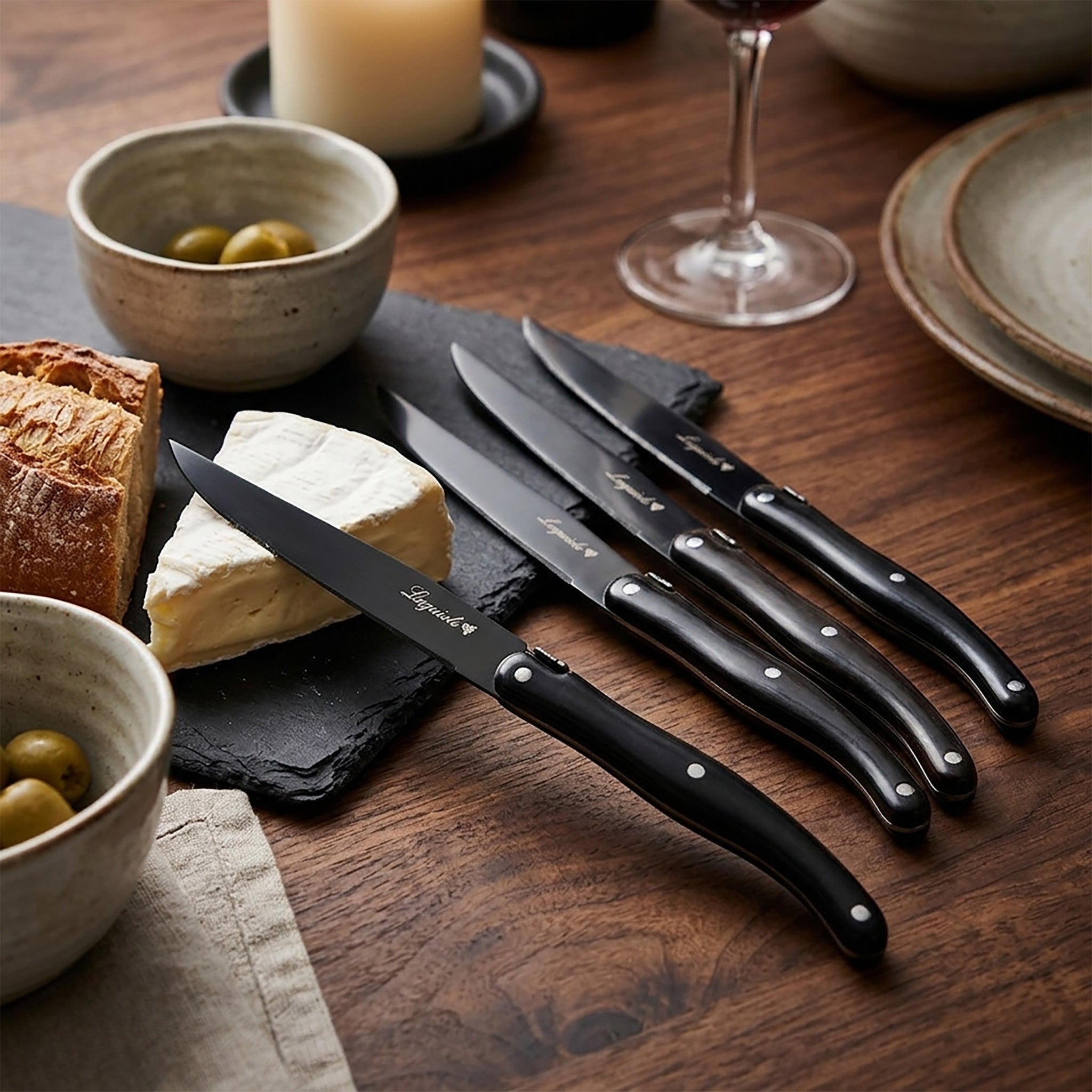 Laguiole 4-Piece Steak Knife Set