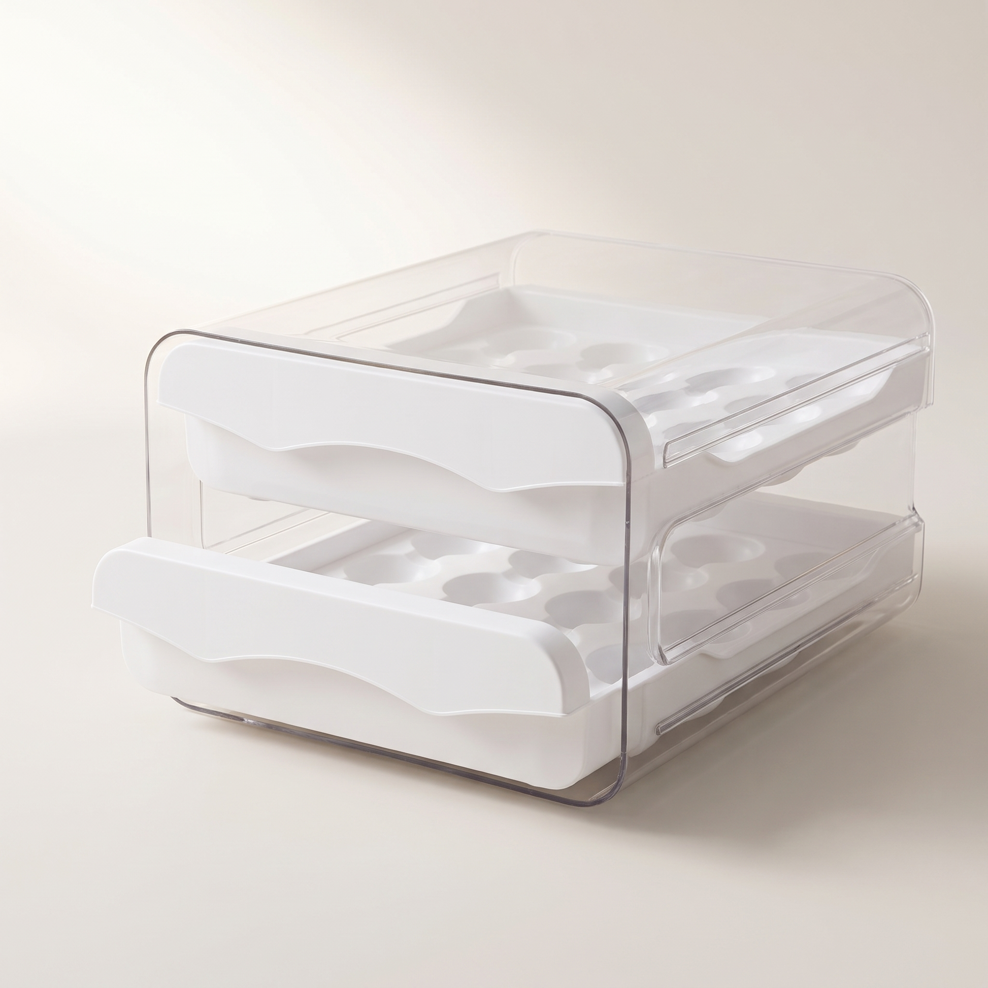 Layered Refrigerator Egg Holder
