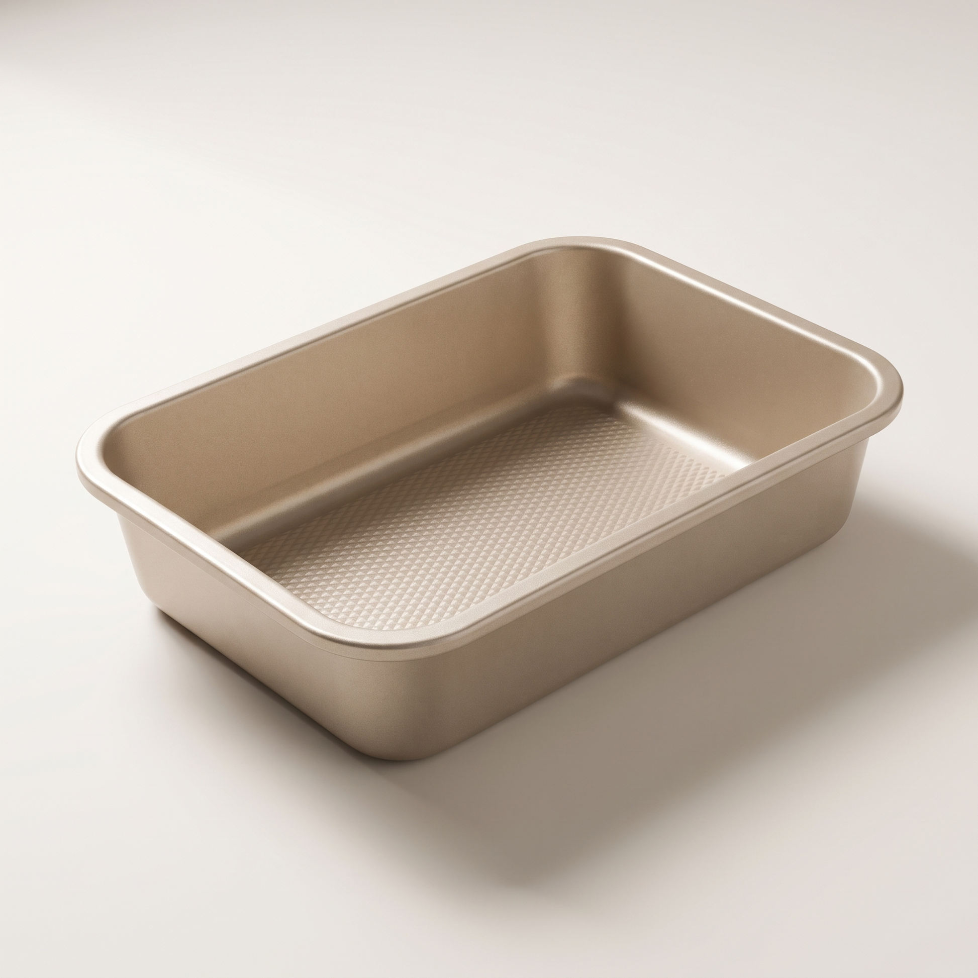 Medium Non-Stick Diamond Bake and Roaster Pan - Champagne Gold