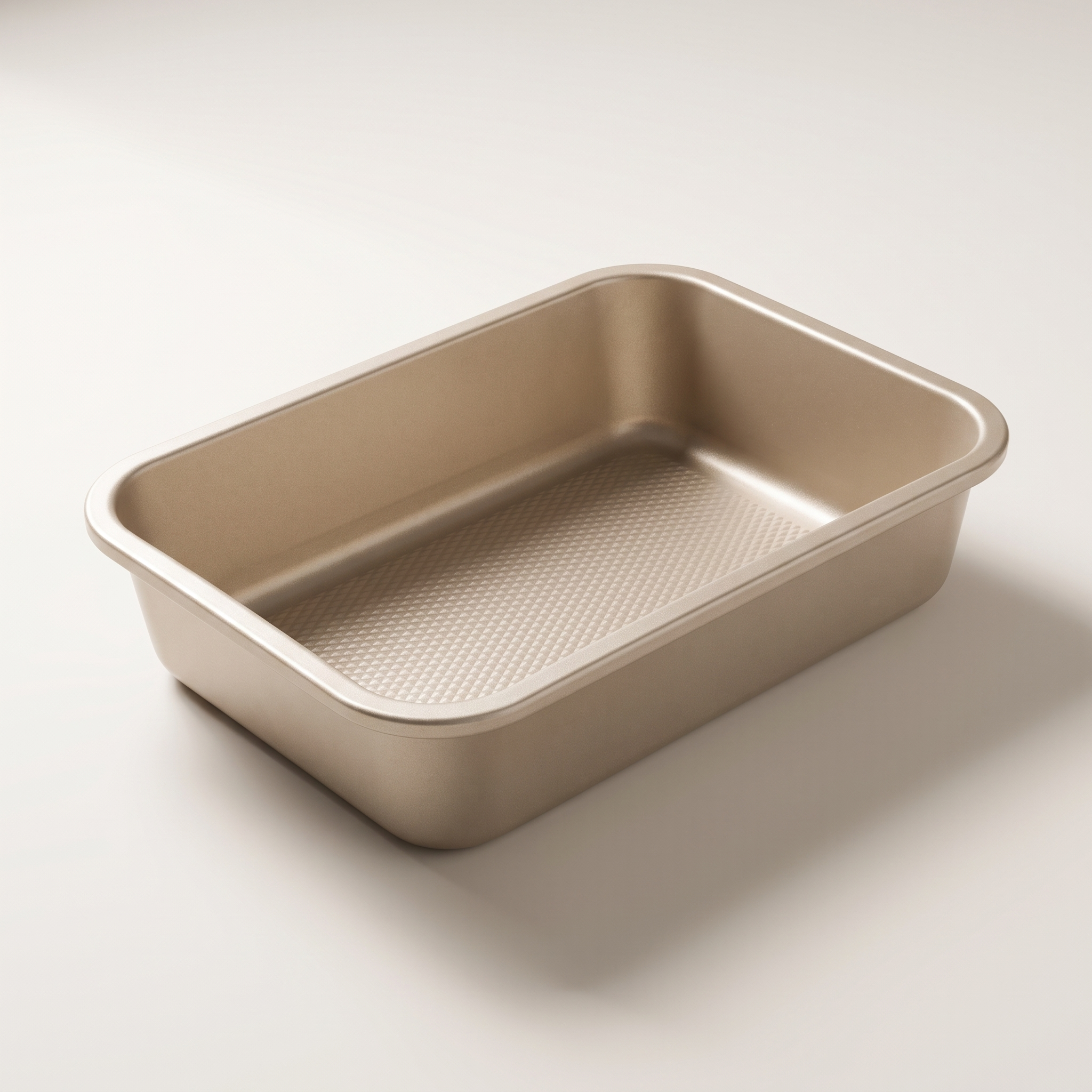 Medium Non-Stick Diamond Bake and Roaster Pan - Champagne Gold