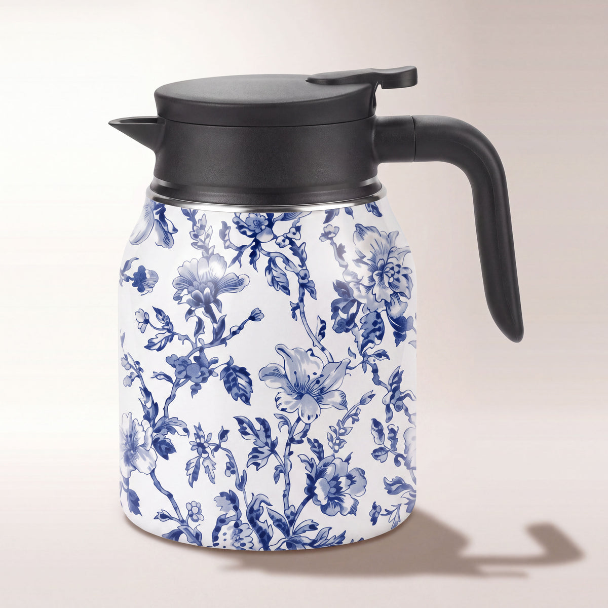 Vintage Floral Pattern Tea Thermos 1.5L