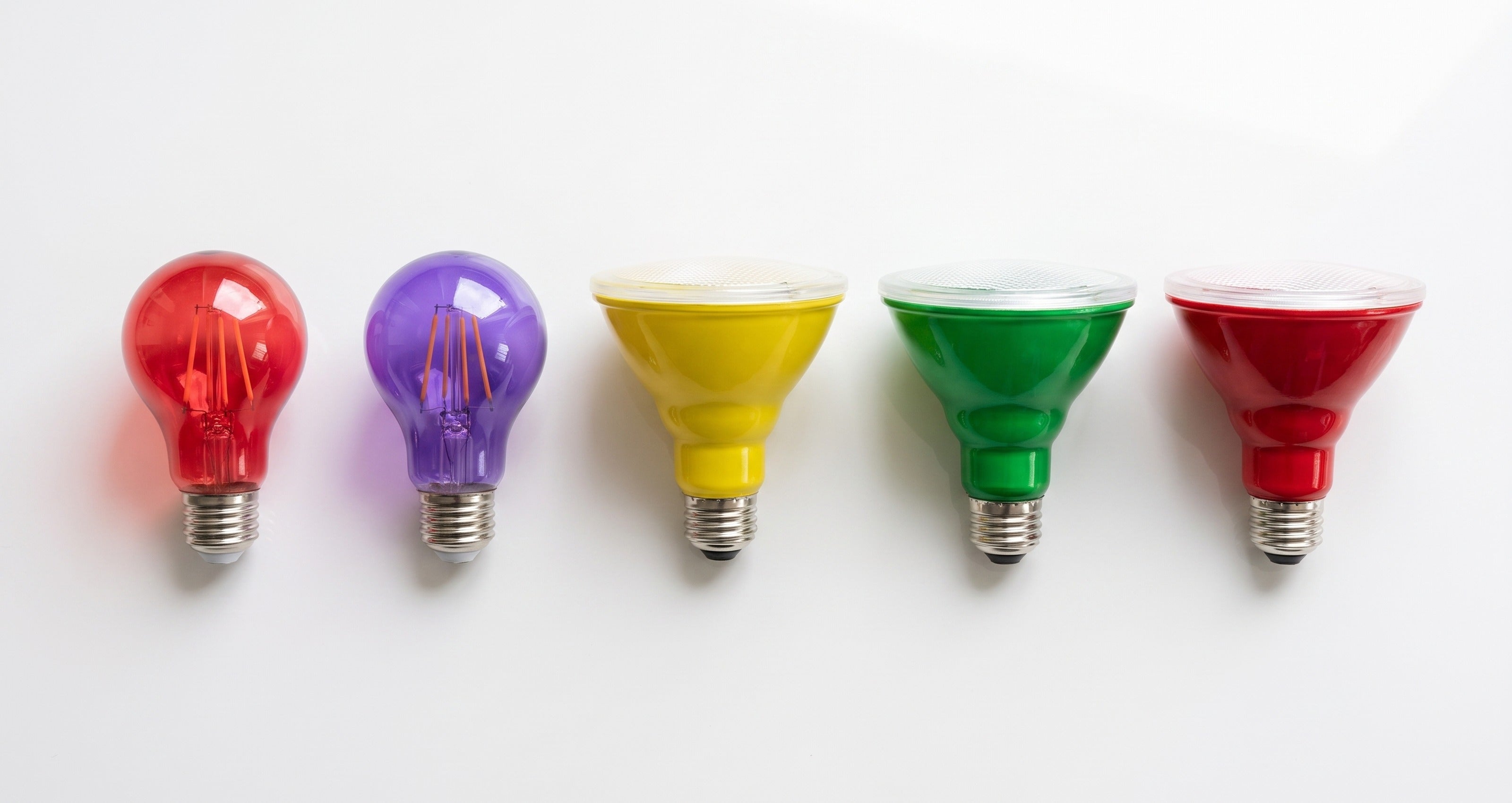 LED Colored Bulbs banner